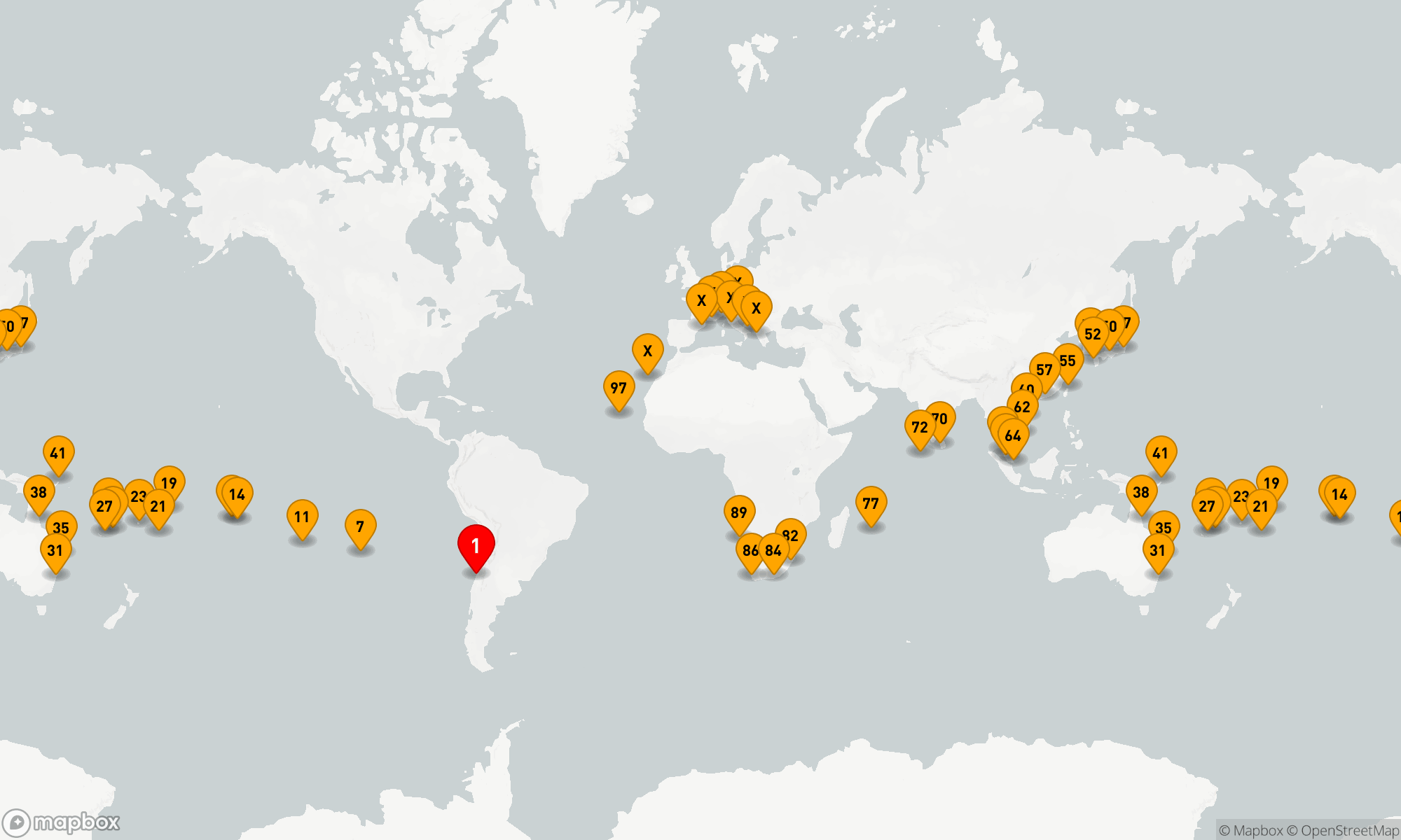 Route 109 Nächte - Weltentdecker-Route: Von Chile bis zur Adria