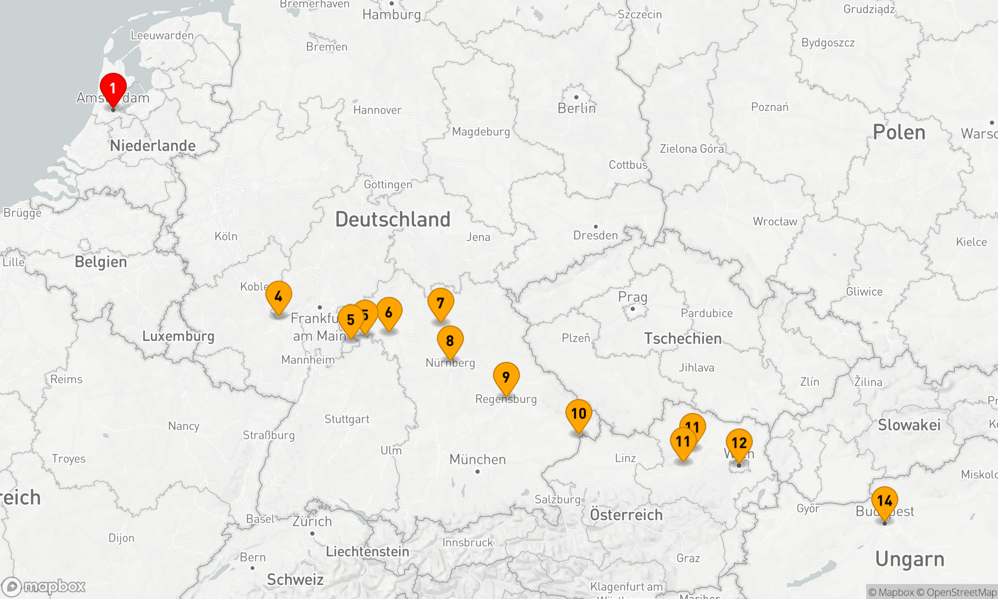 Route 14 Nächte - Weihnachten & Neujahr