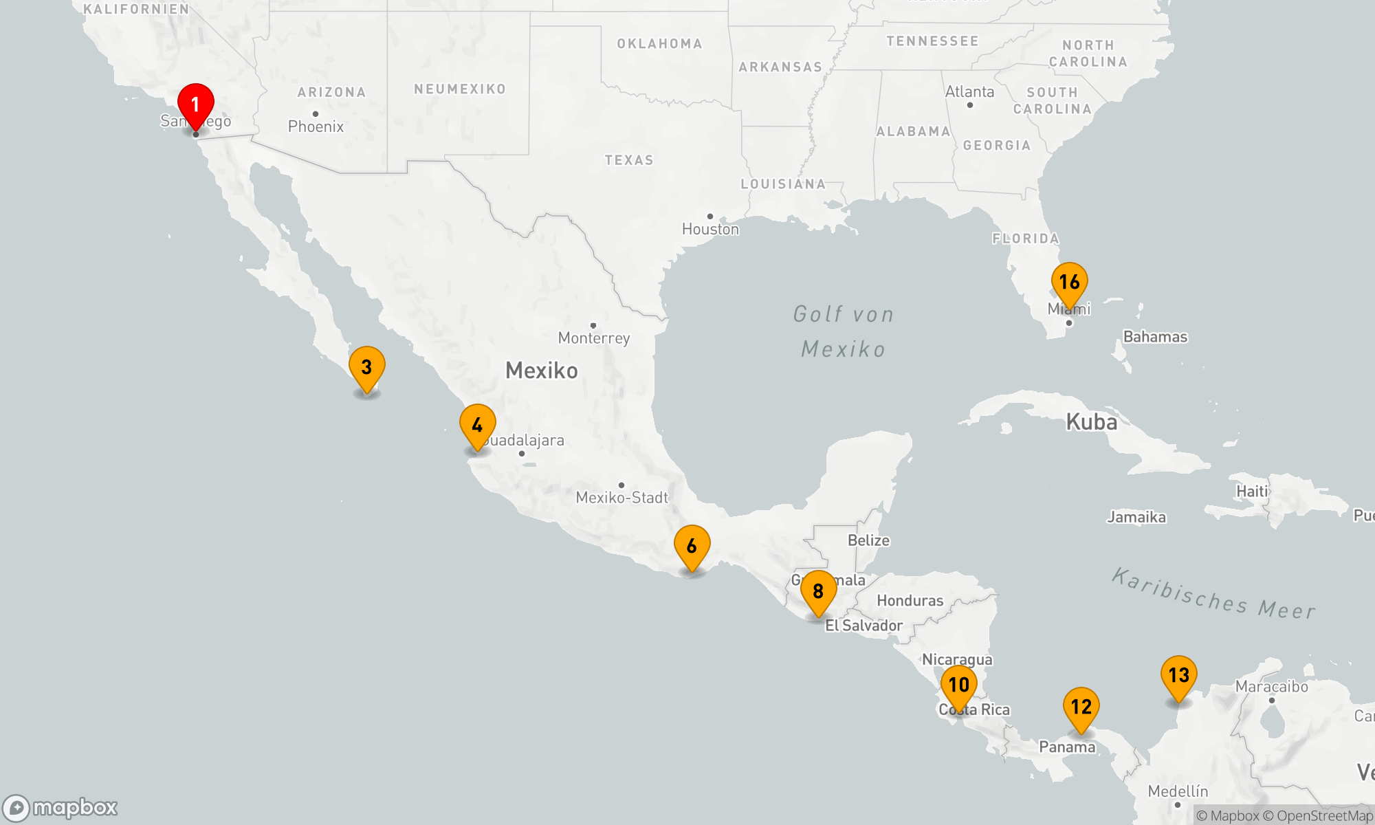 Route 15 Nächte - URLAUB AM PANAMAKANAL