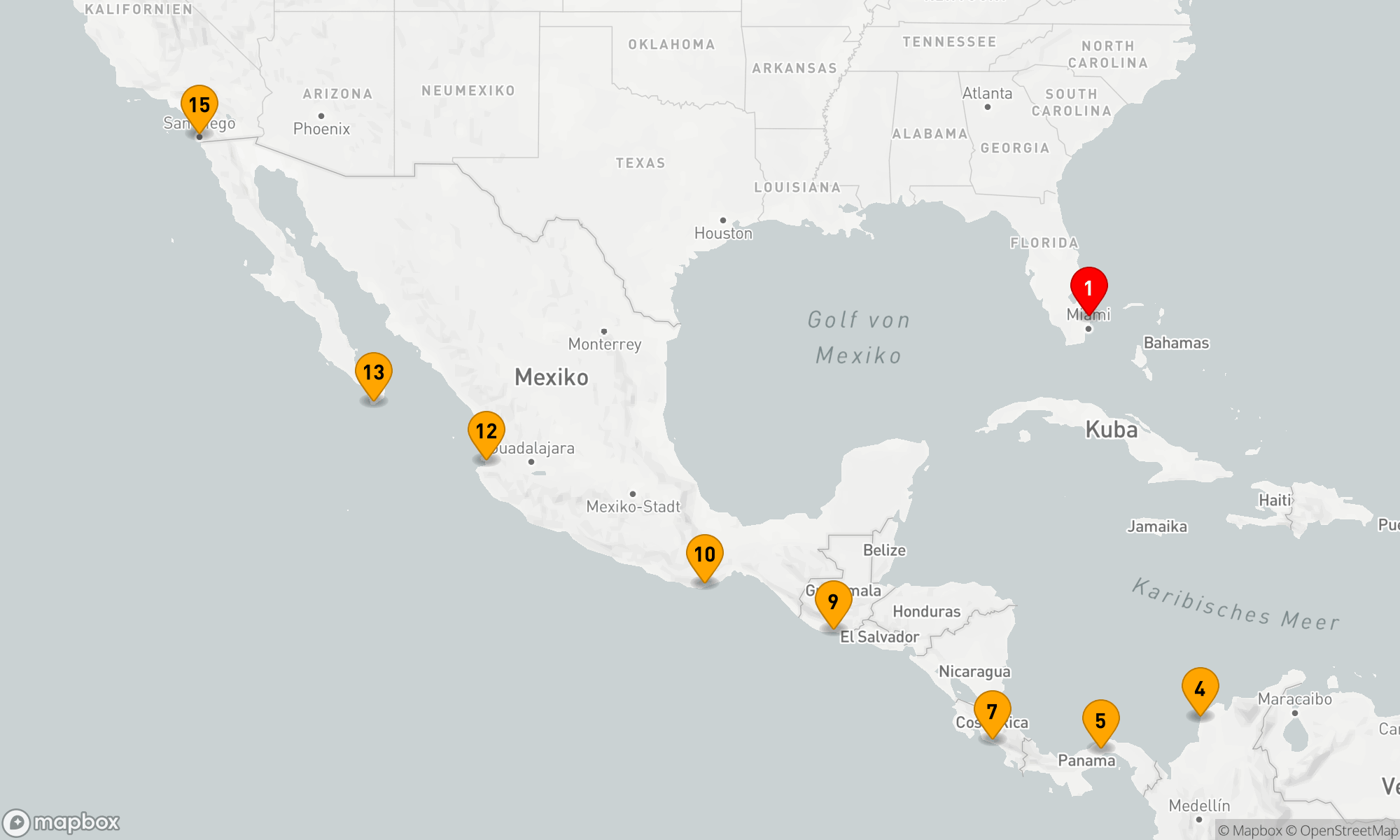 Route 14 Nächte - PANAMA CANAL