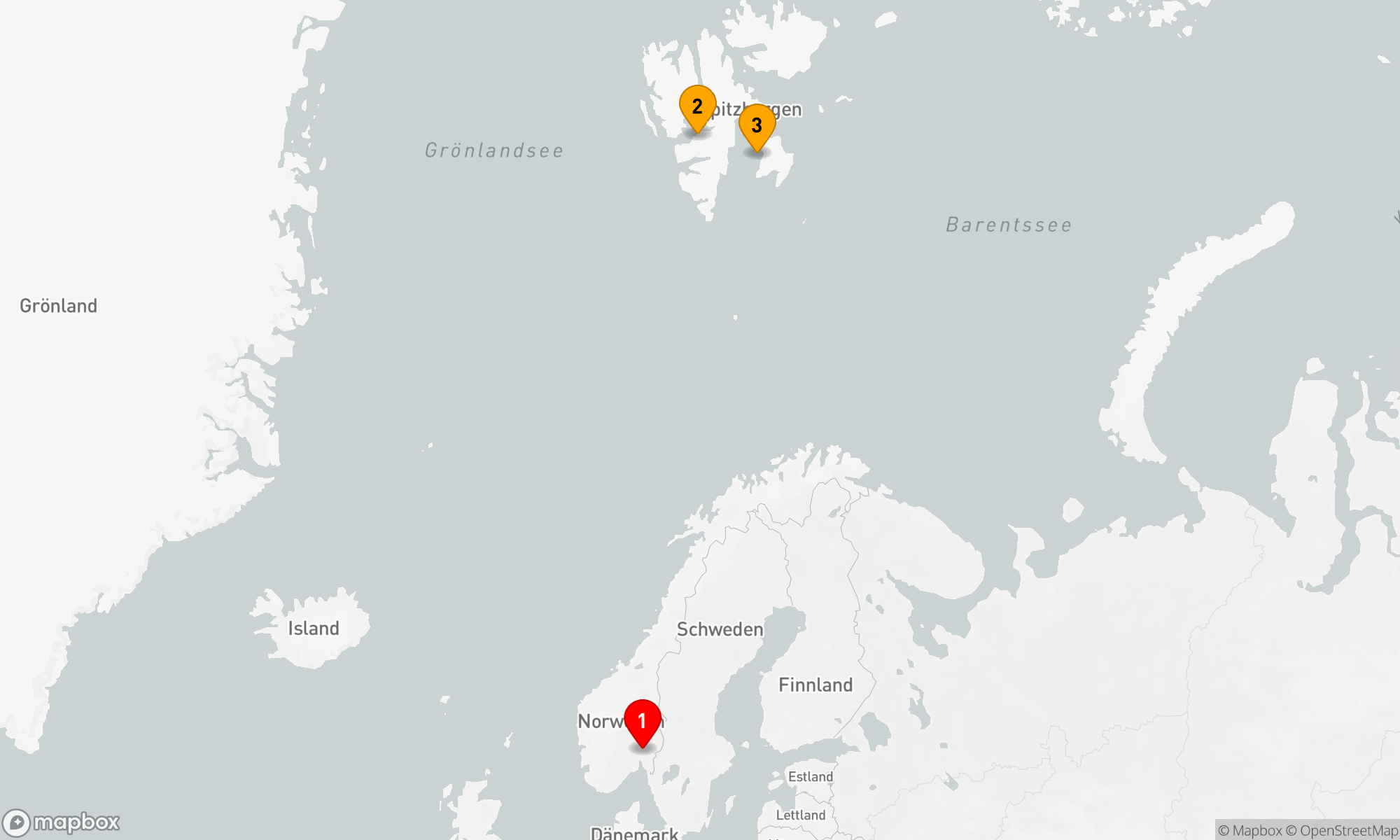 Route 13 Nächte - Gletscher und Wildtiere in Svalbard