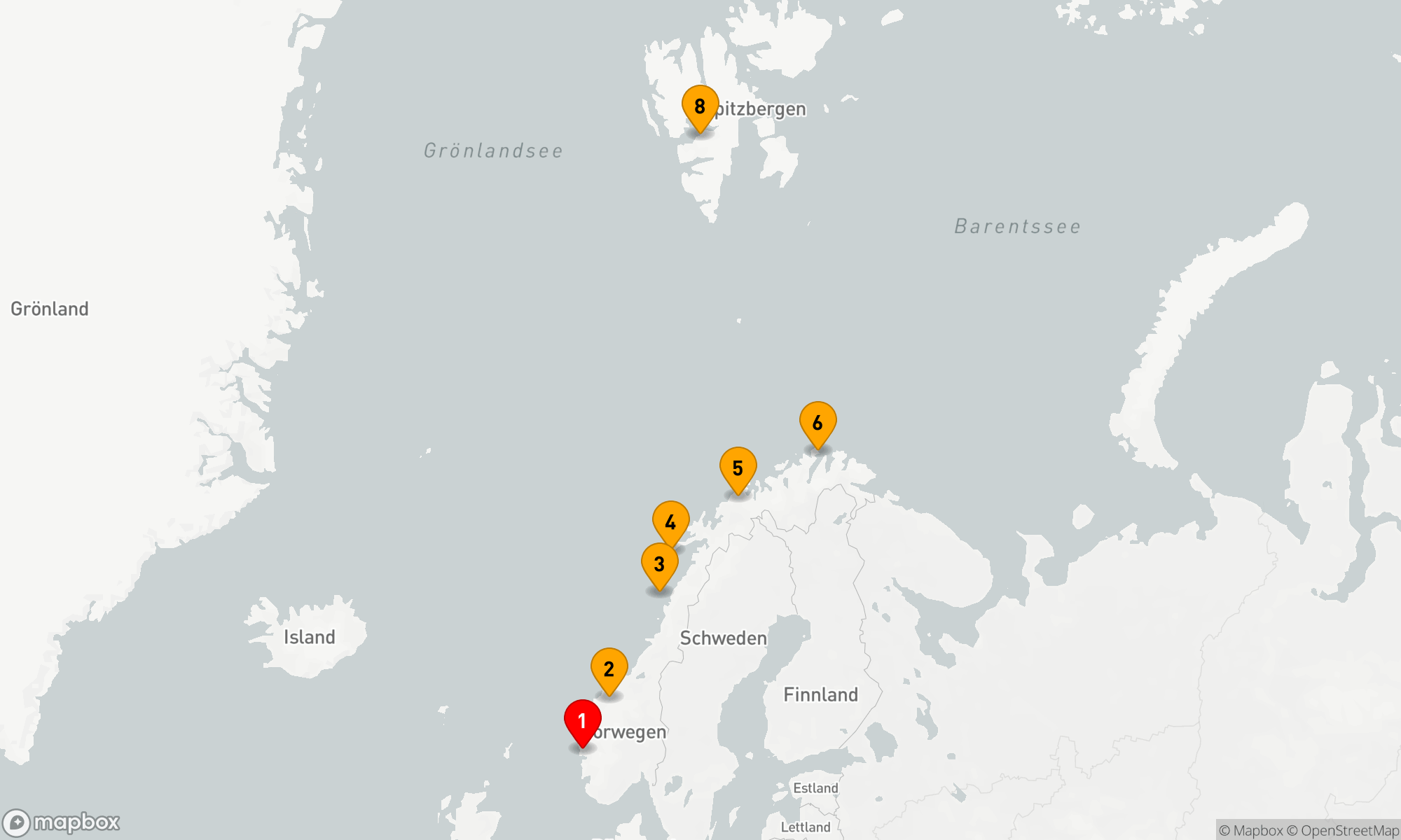 Route 7 Nächte - The Svalbard Line - North - (2025-26)