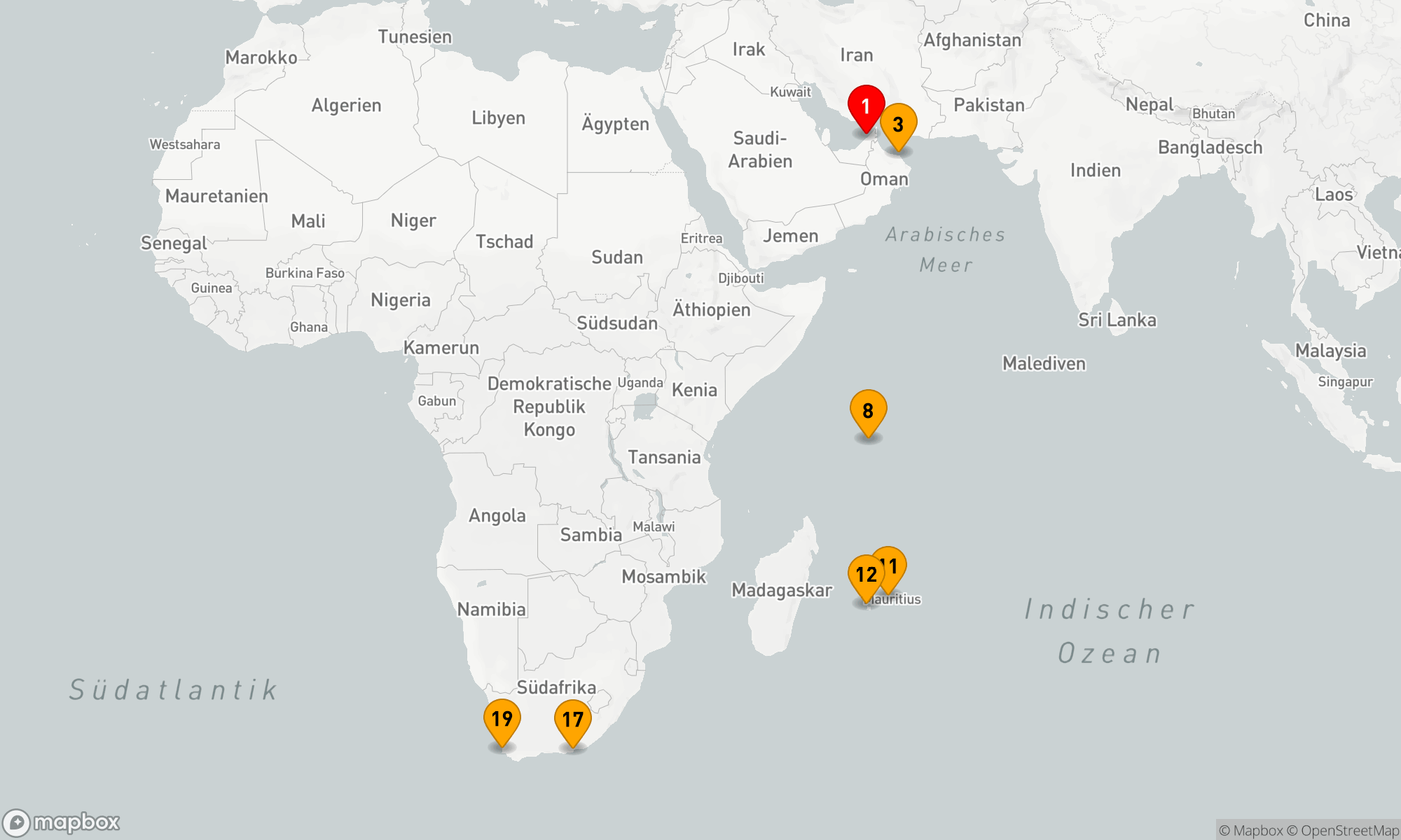 Route 19 Nächte - Auszeit zwischen den Kontinenten