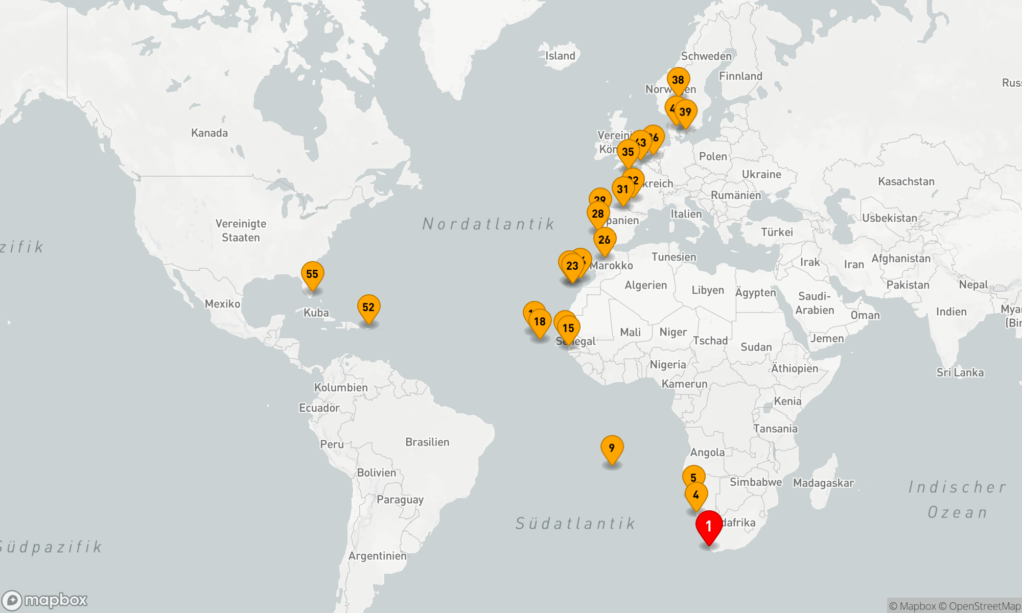 Route 54 Nächte - GROSSE WELTREISE