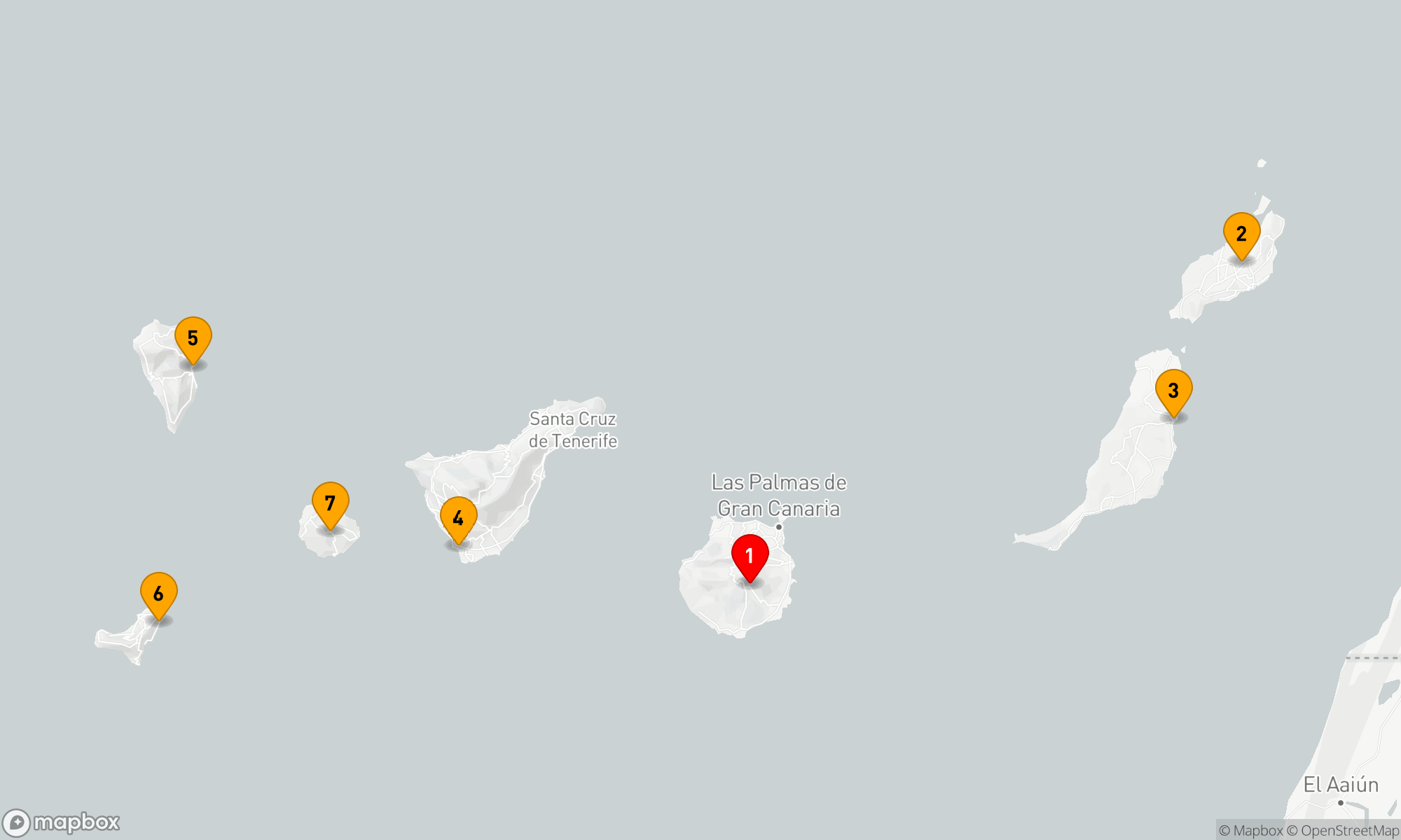 Route 7 Nächte - Die Kanarischen Inseln,  Land der Kontraste