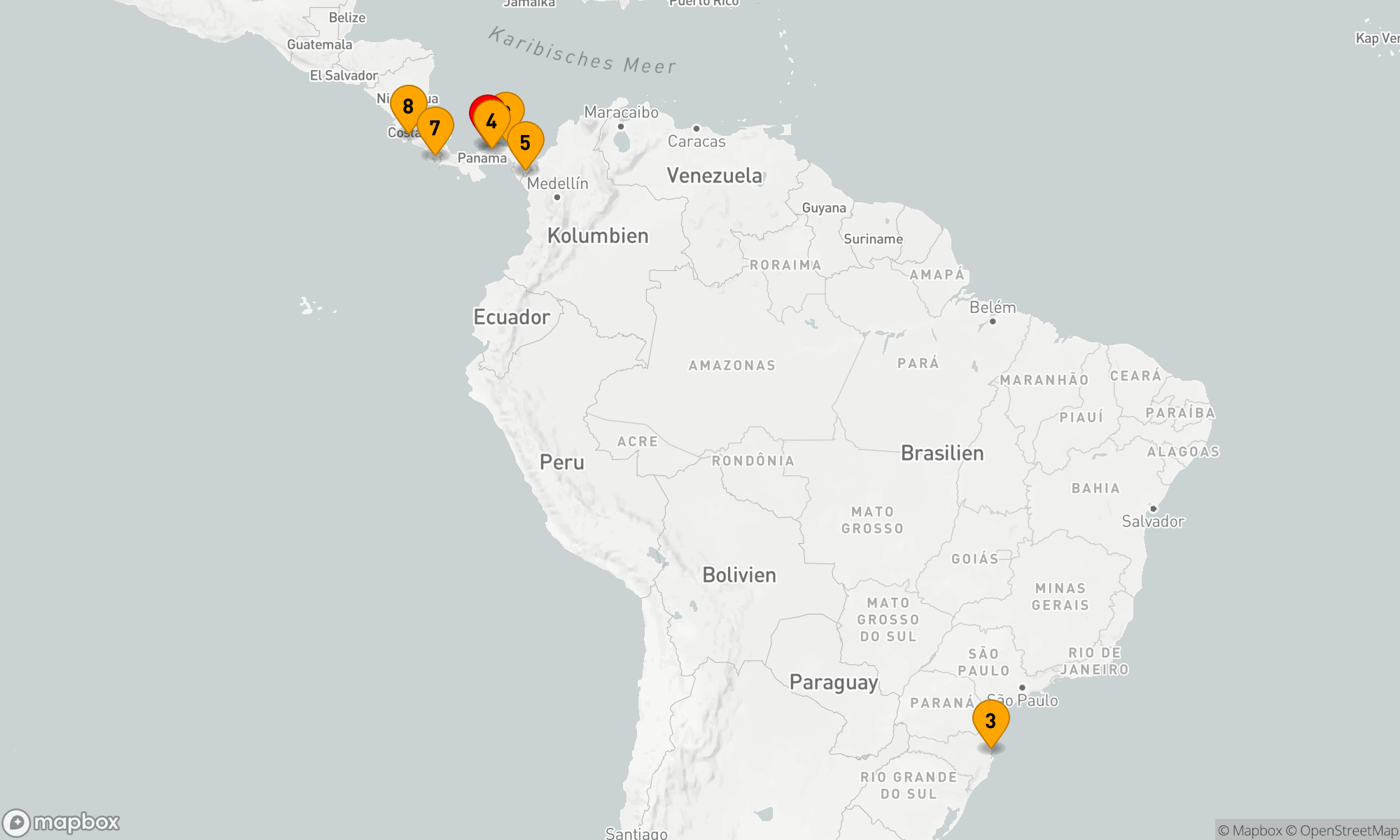 Route 7 Nächte - Panamakanal und die Juwelen Mittelamerikas
