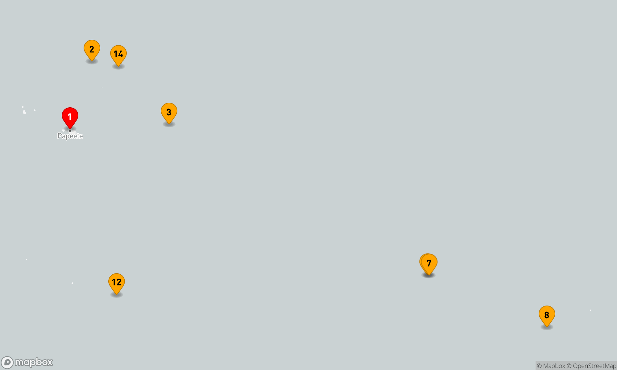 Route 14 Nächte - Geheimnisvoll: Französisch-Polynesien und die Insel Pitcairn