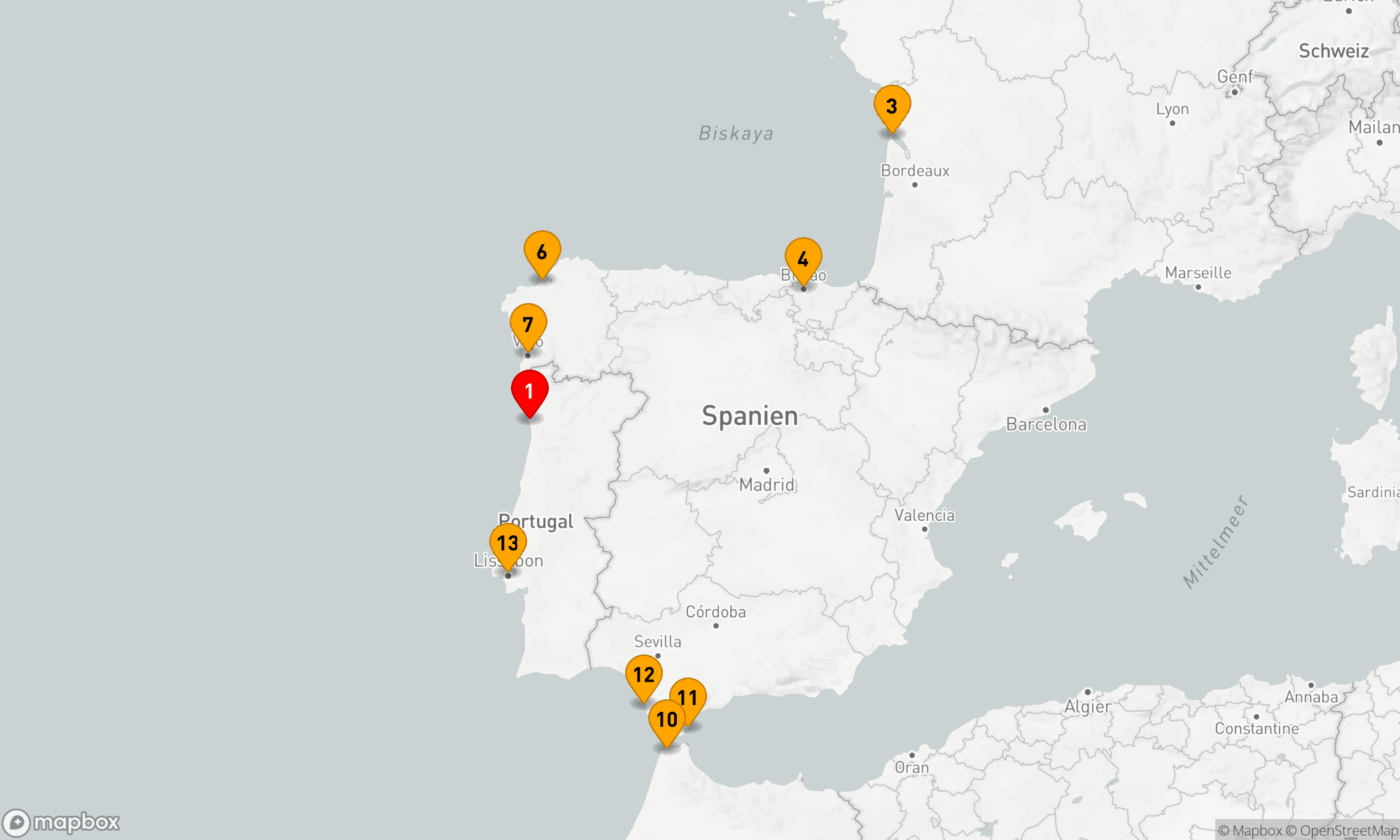Route 14 Nächte - Sommerzeit an der Westküste