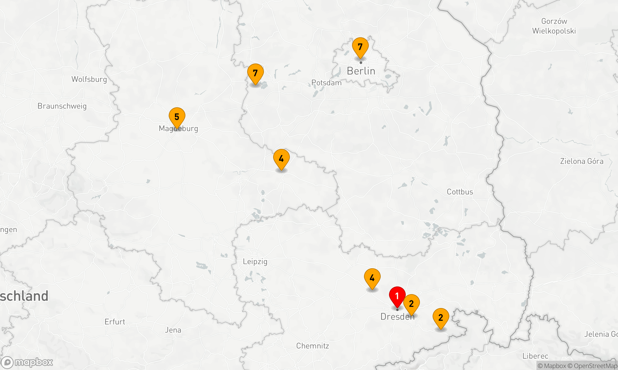 Route 7 Nächte - Von Elbflorenz nach Spree-Athen