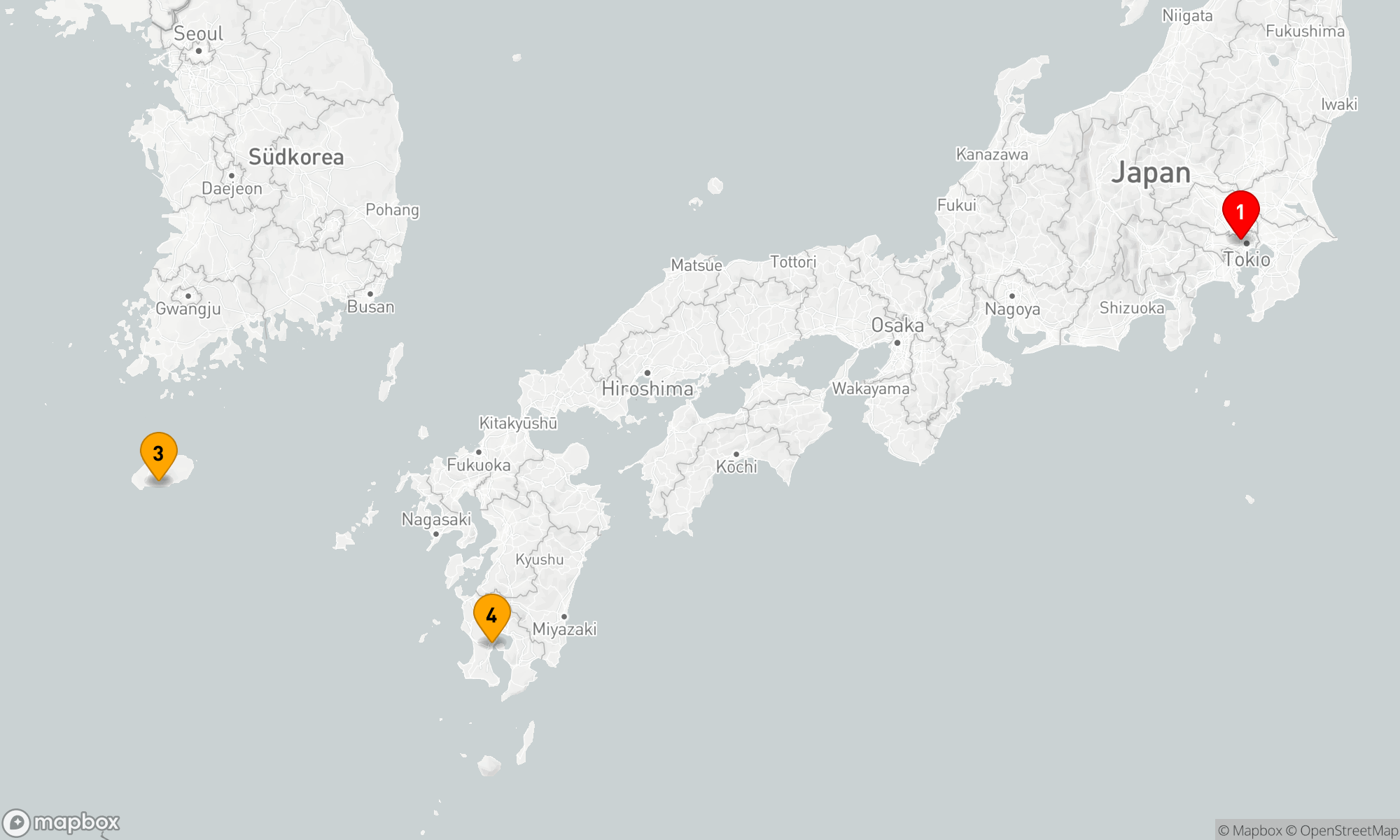 Route 5 Nächte - Entdeckungsreise zwischen Inselparadiesen