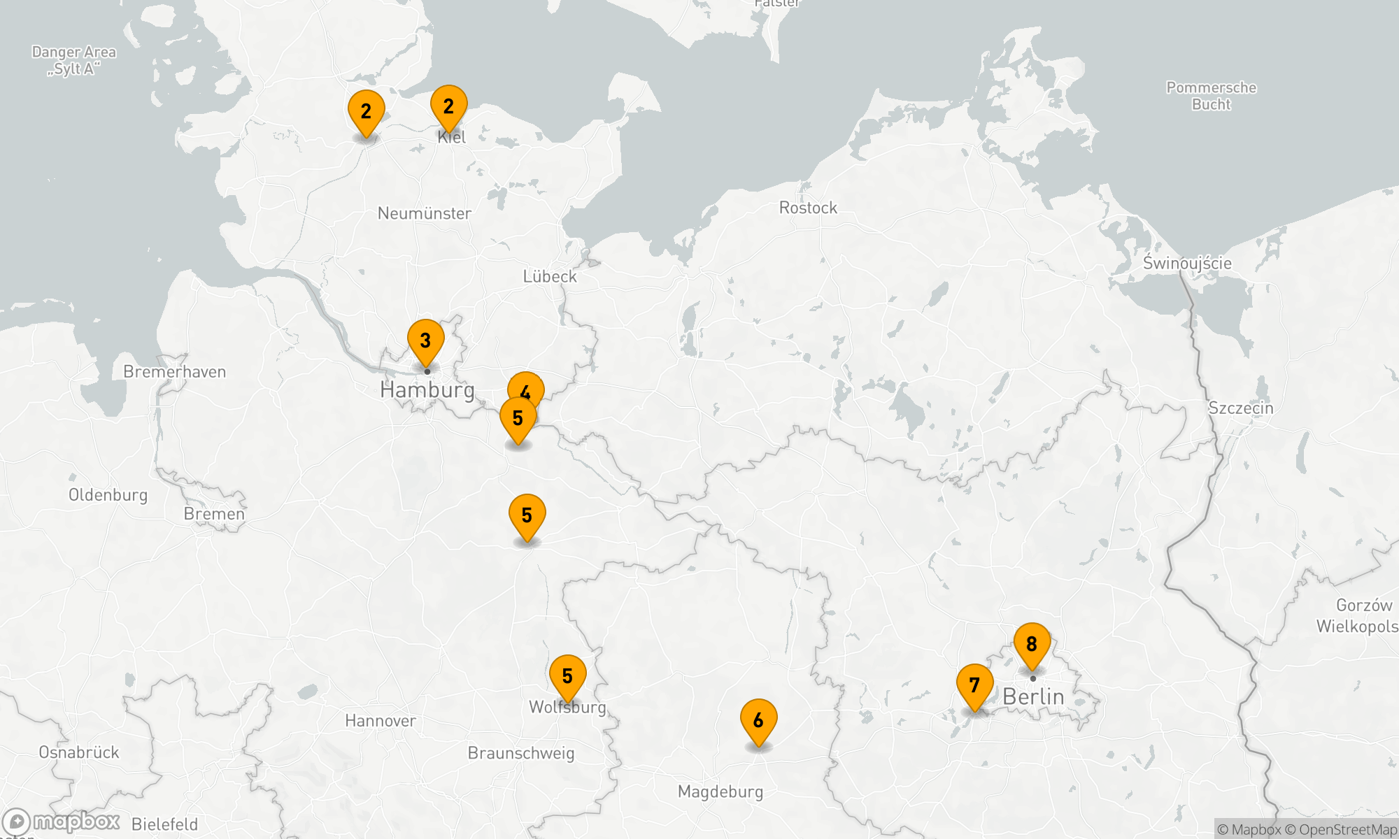 Route 7 Nächte - Von der Förde an die Spree