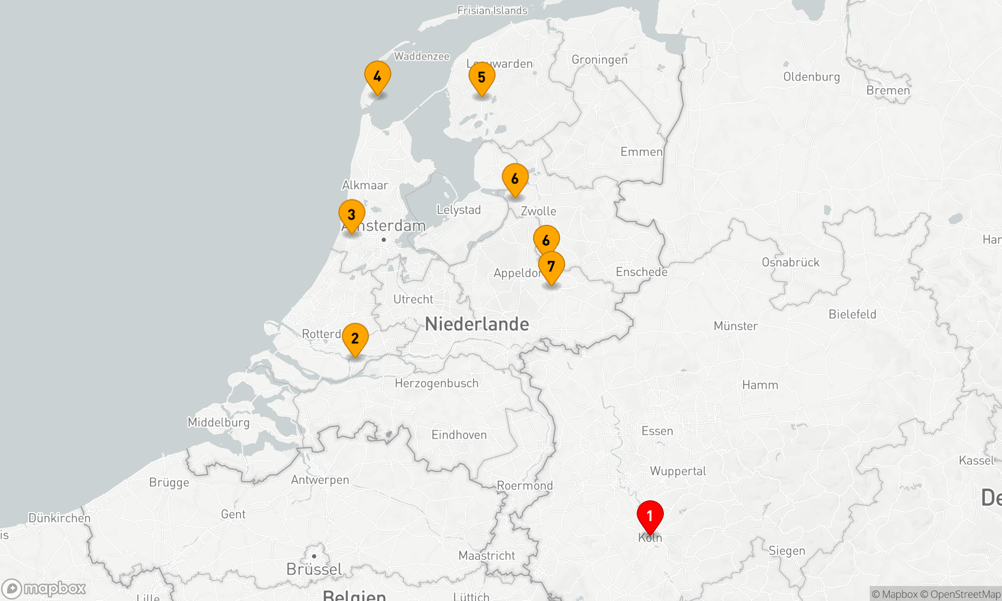 Route 7 Nächte - Texel und Friesland erleben - 2026