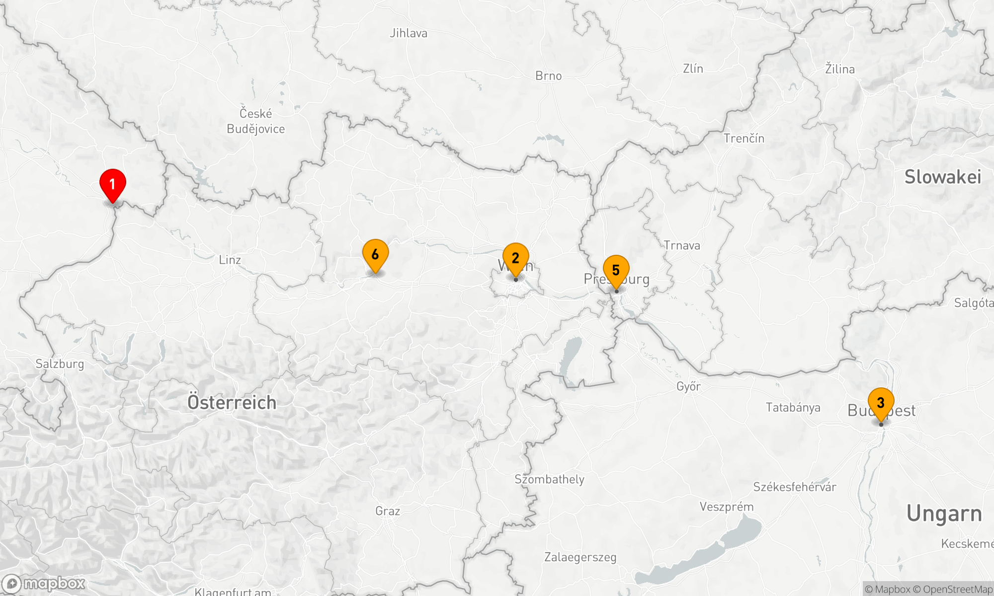 Route 6 Nächte - Weihnachten auf der Donau erleben