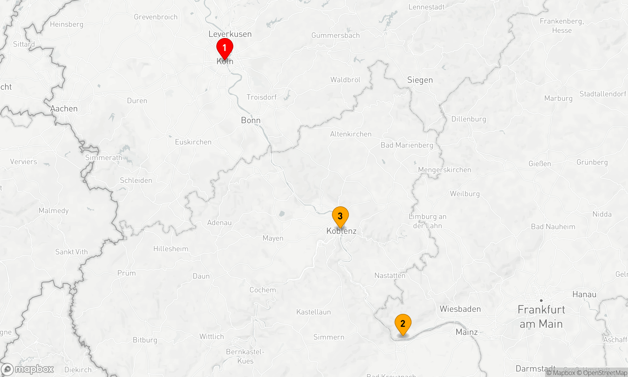 Route 3 Nächte - Adventszauber am Rhein - 2026