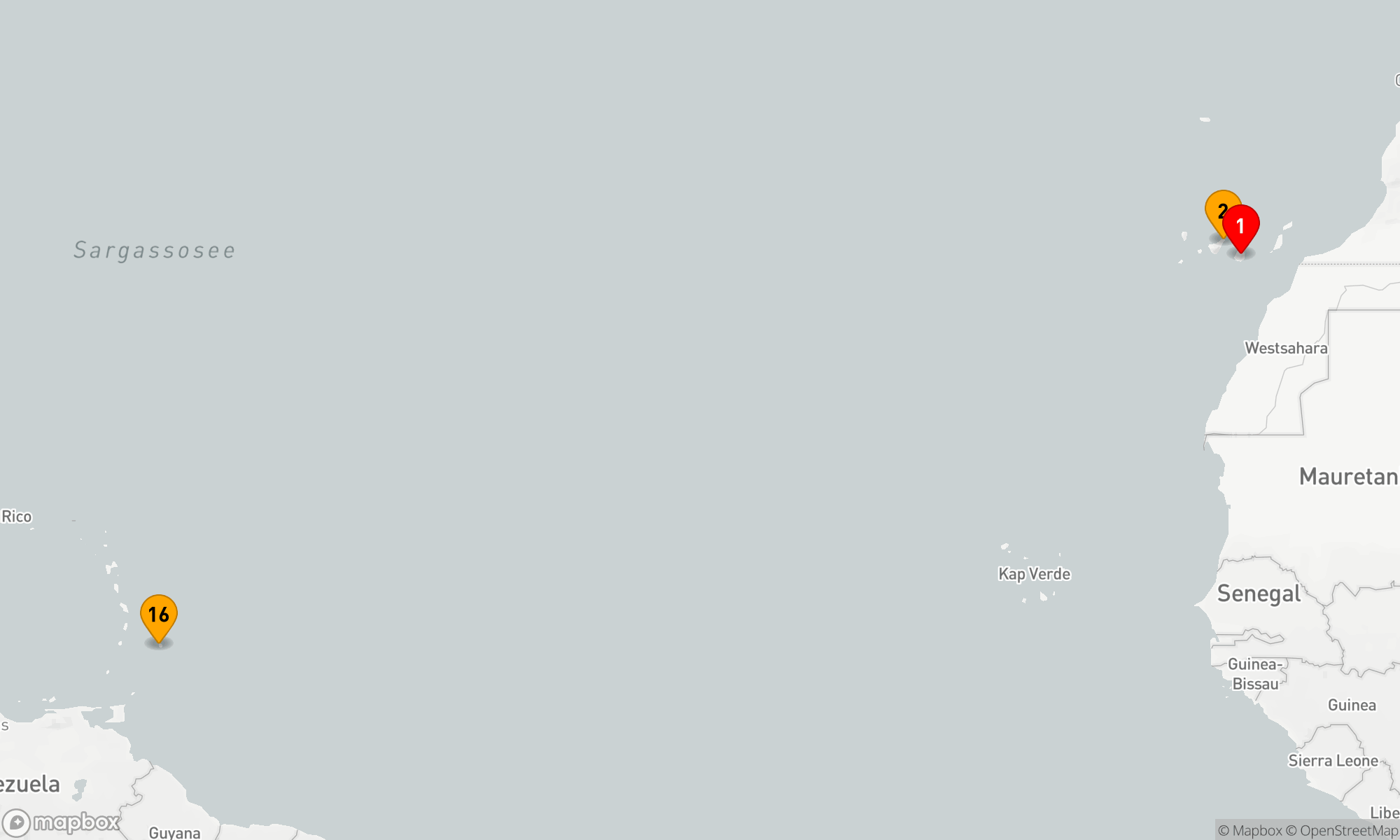 Route 15 Nächte - Westwärts