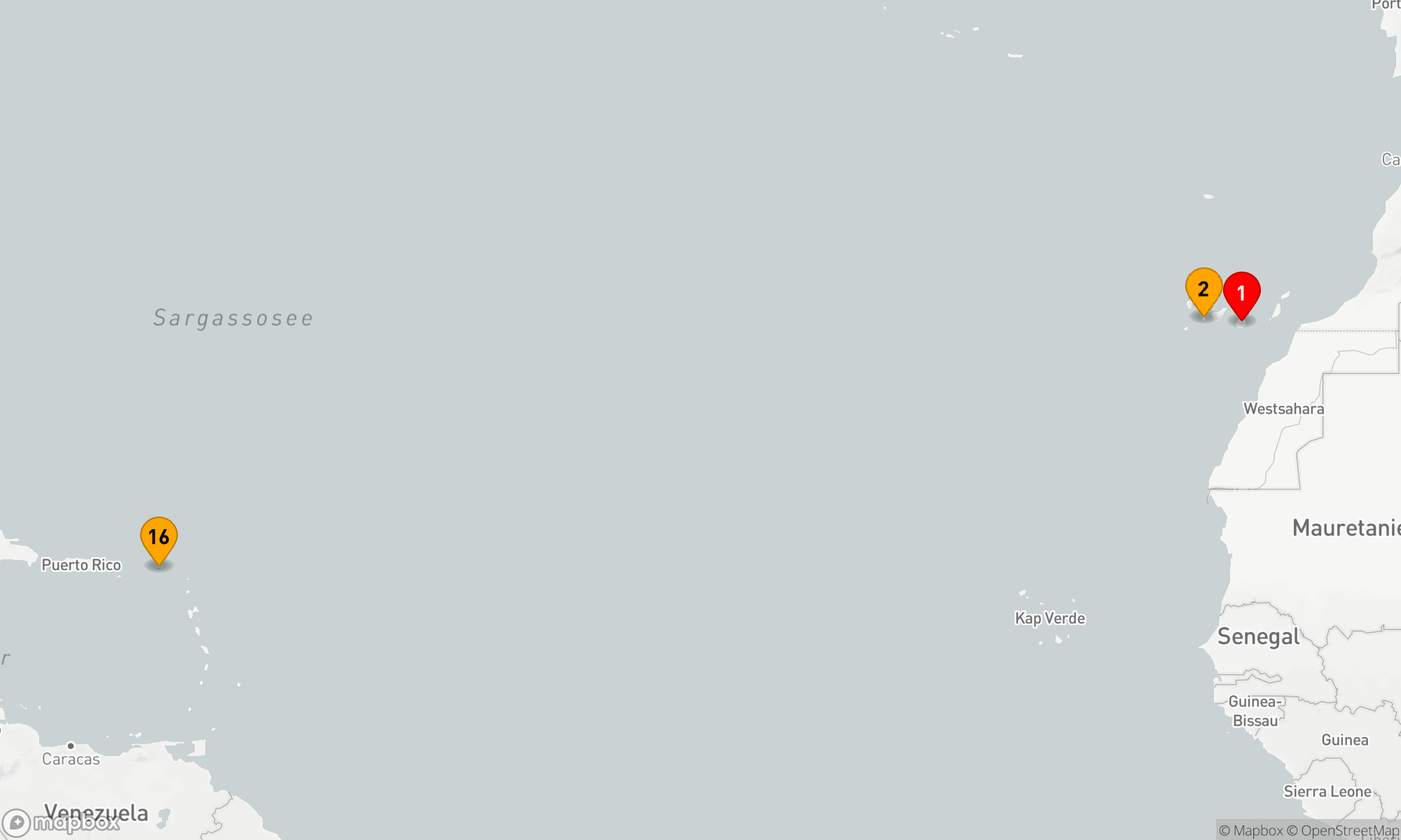 Route 15 Nächte - Westwärts