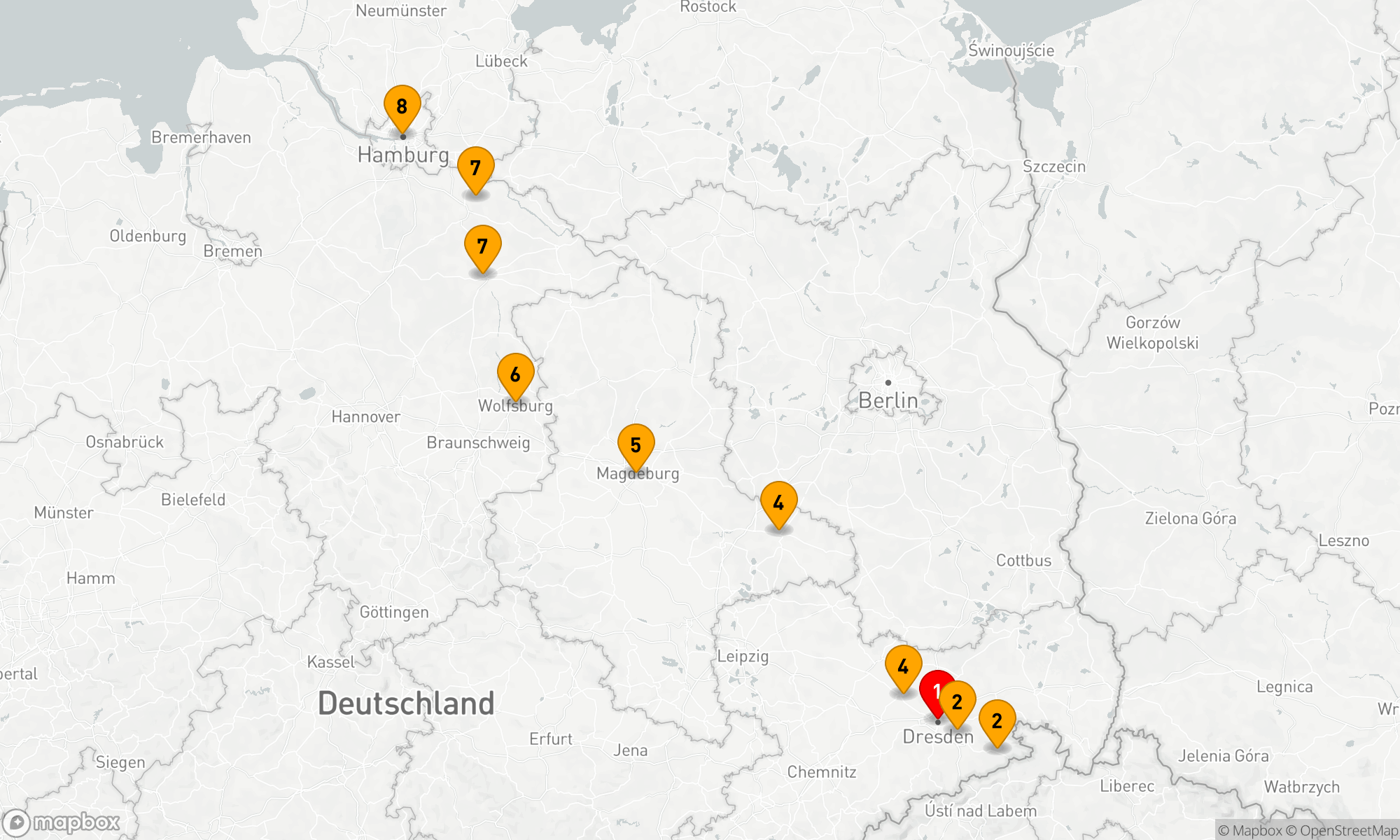Route 7 Nächte - Elb-Silvesterfahrt ab Dresden