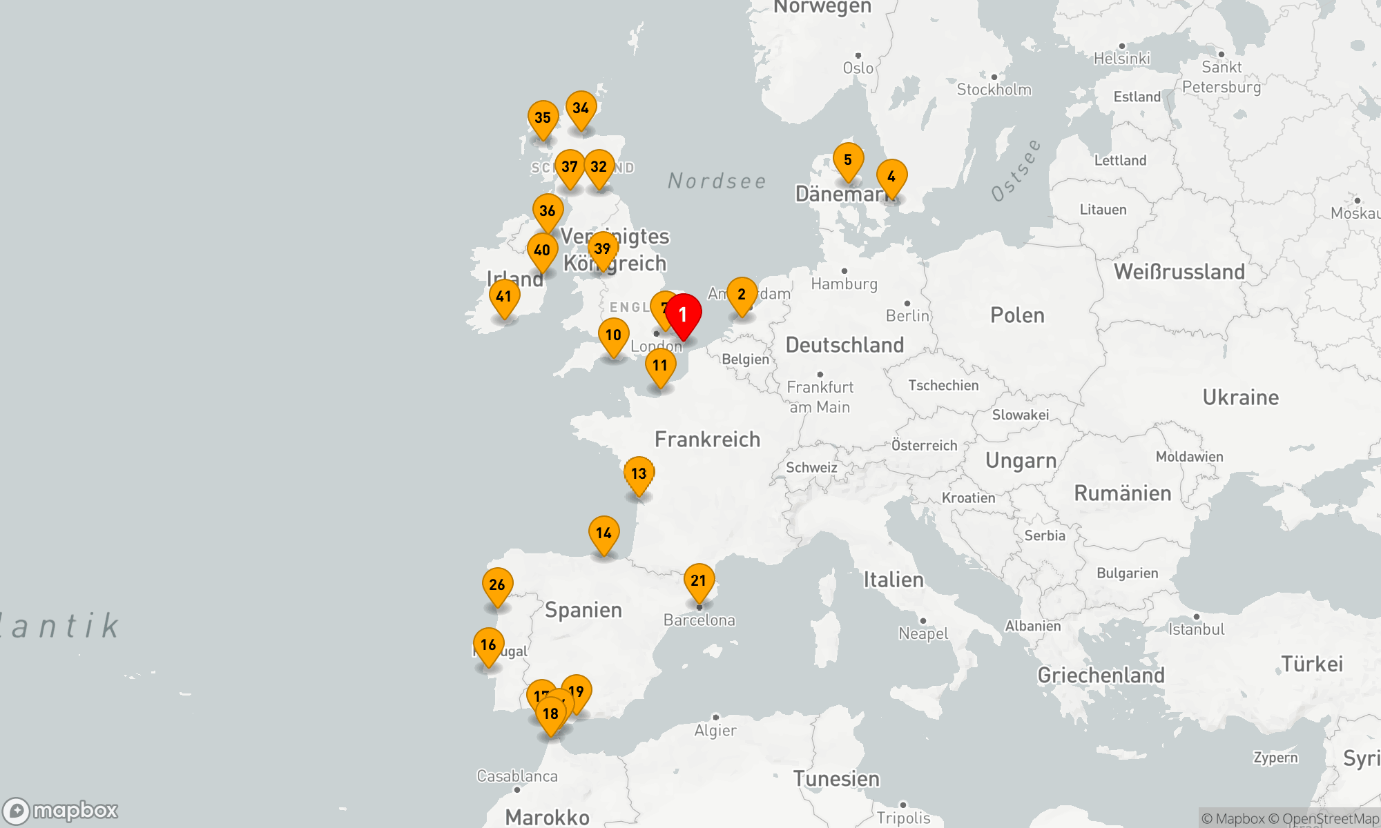 Route 42 Nächte - SONNENFINSTERNIS & BRITISCHE INSELN MIT HISTORY CHANNEL
