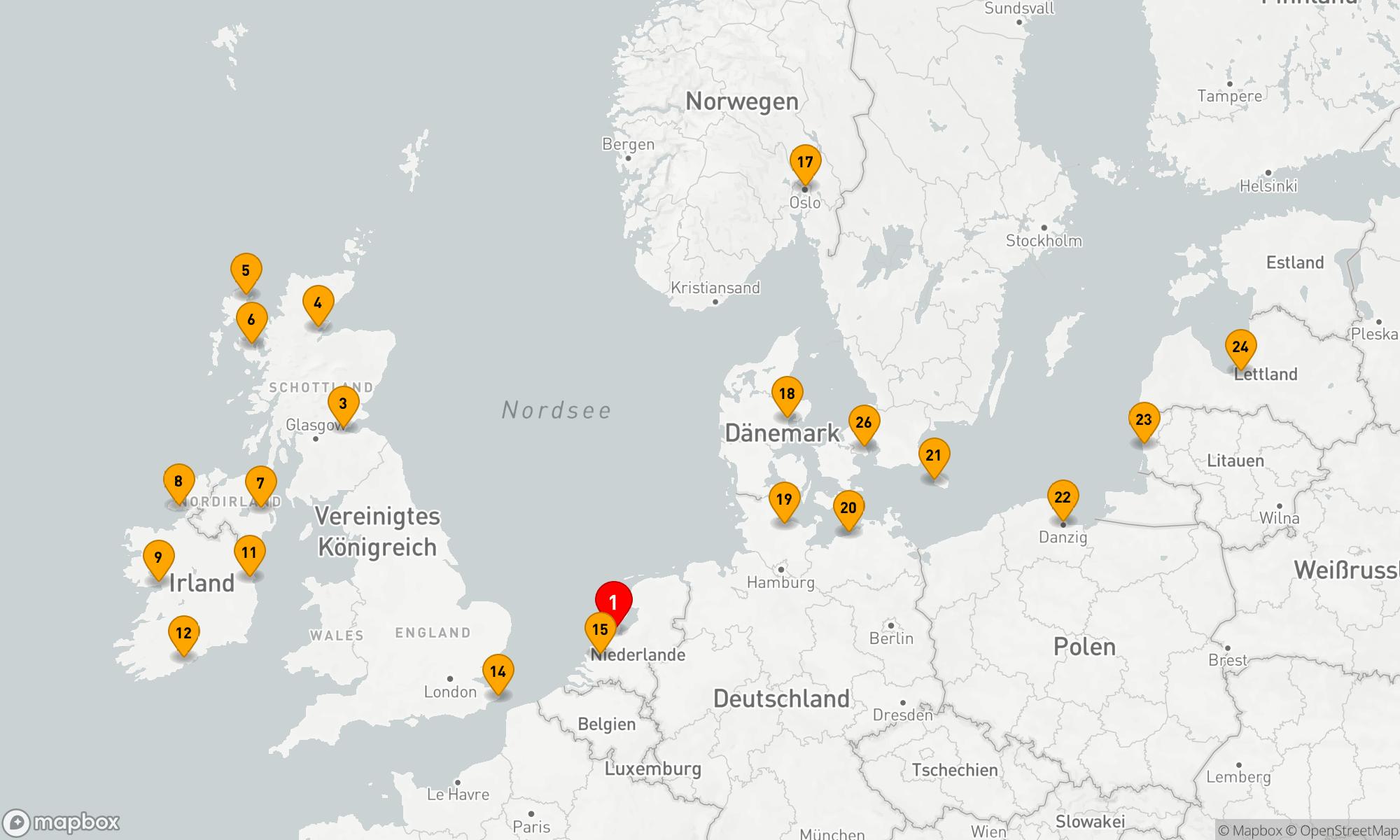 Route 28 Nächte - BRITISCHE INSELN & OKTOBERFEST MIT HISTORY CHANNEL