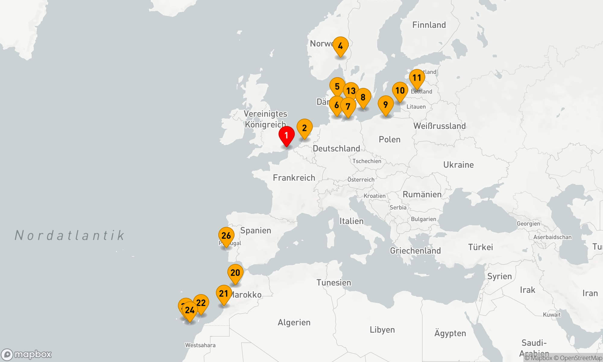 Route 28 Nächte - OKTOBERFEST & KANARISCHE INSELN MIT HISTORY CHANNEL