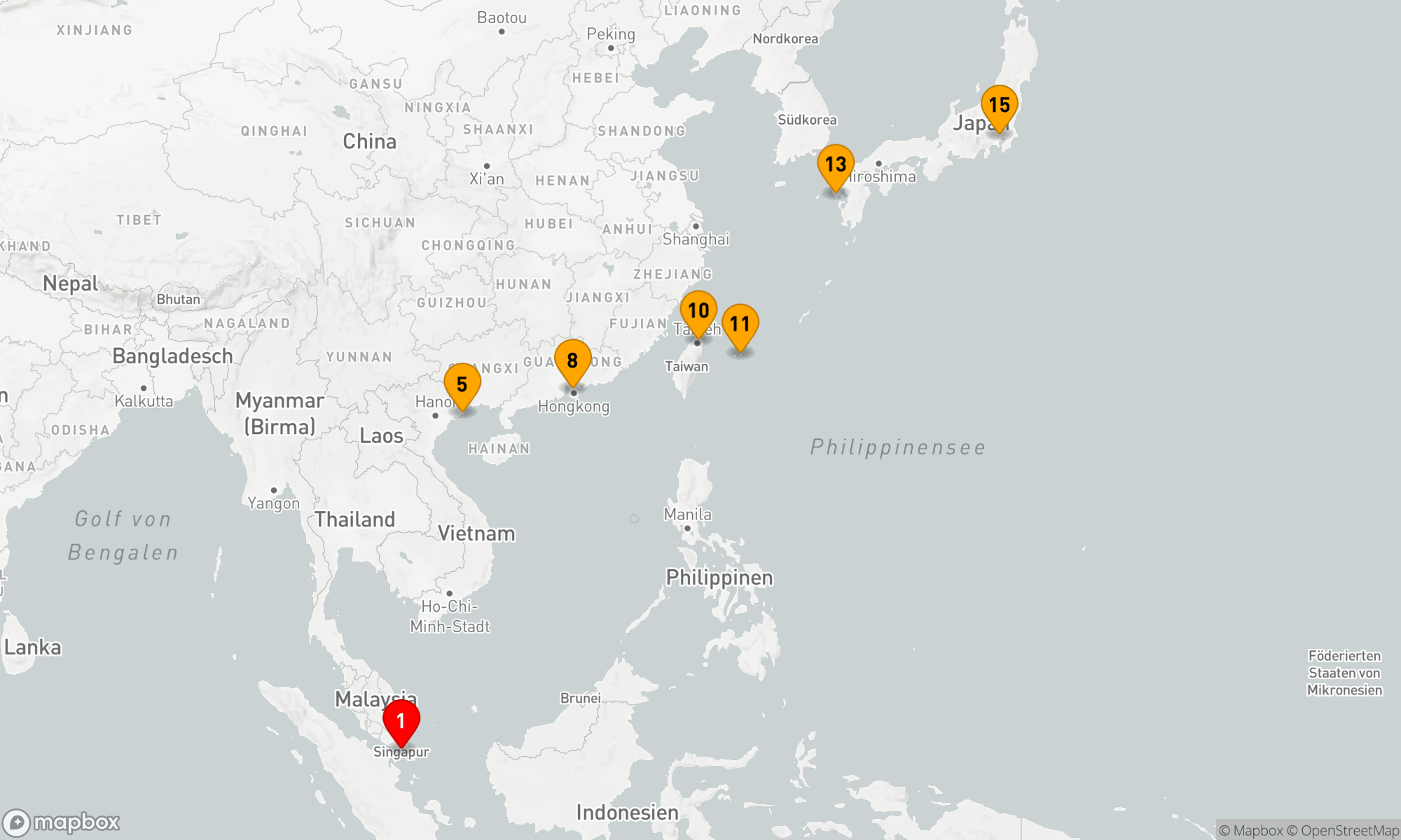 Route 14 Nächte - Südostasien & Japan mit Halong-Bucht