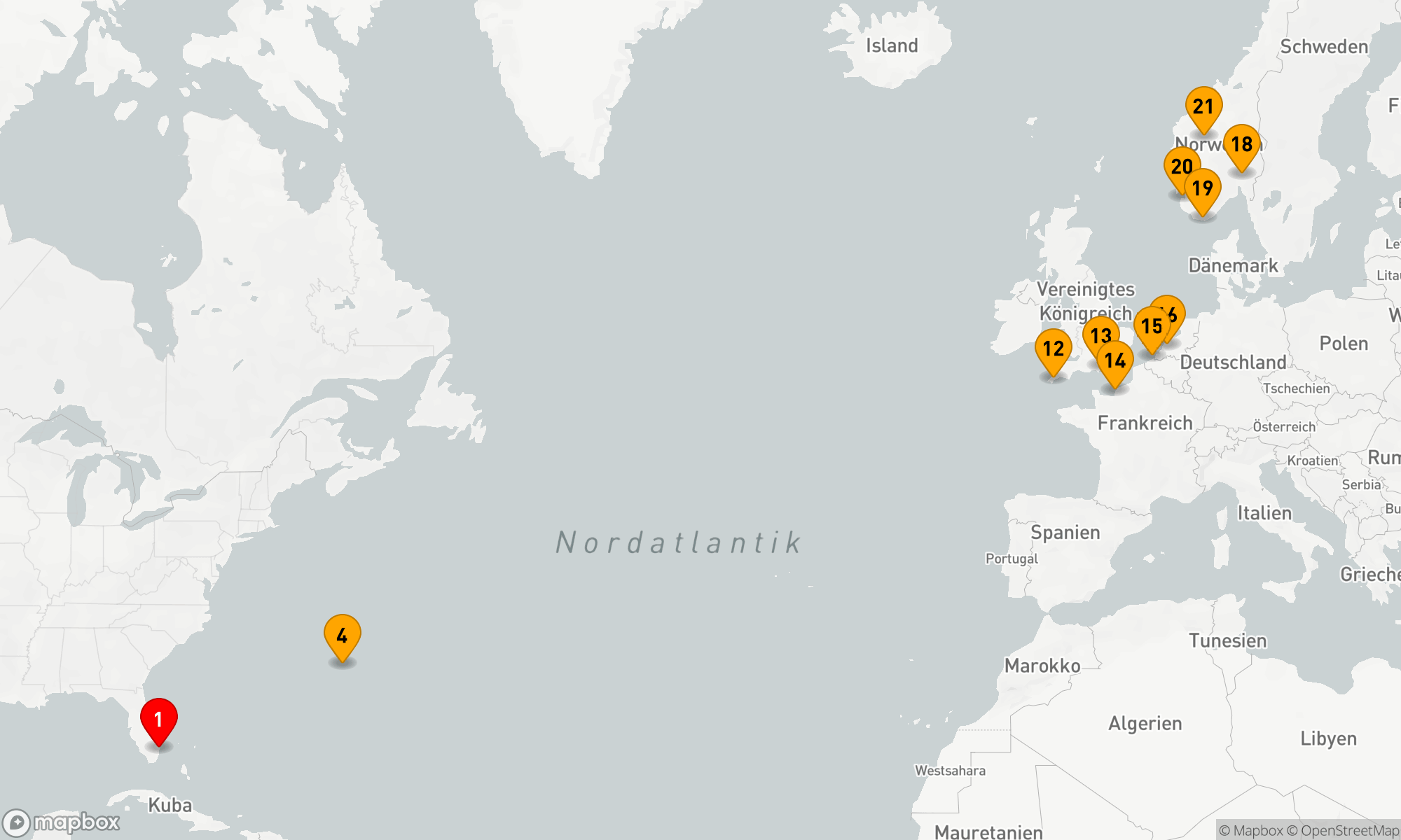 Route 22 Nächte - KREUZFAHRT DURCH DIE NORWEGISCHEN FJORDE MIT HISTORY CHANNEL