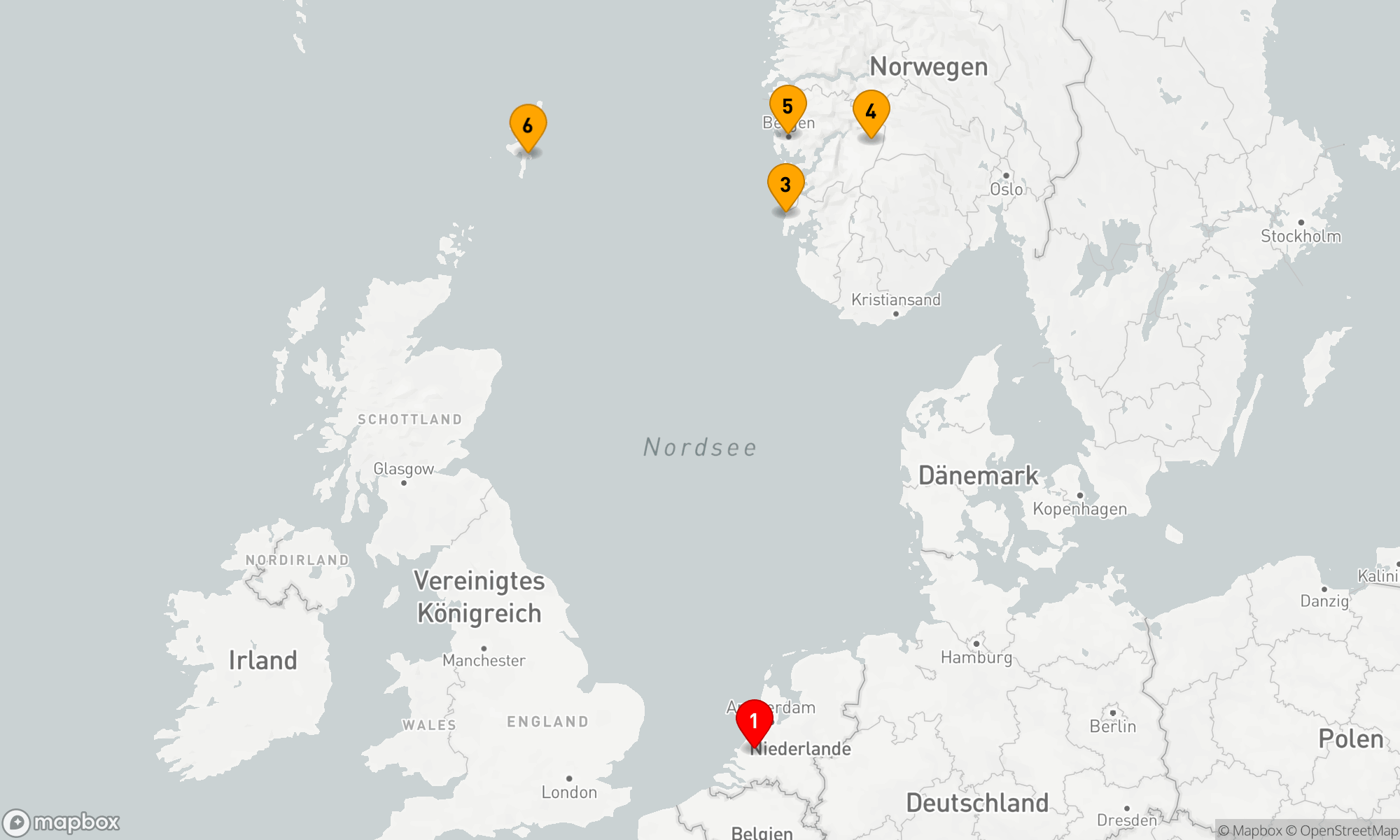 Route 7 Nächte - NORWEGISCHE FJORDE & SCHOTTLAND MIT HISTORY CHANNEL