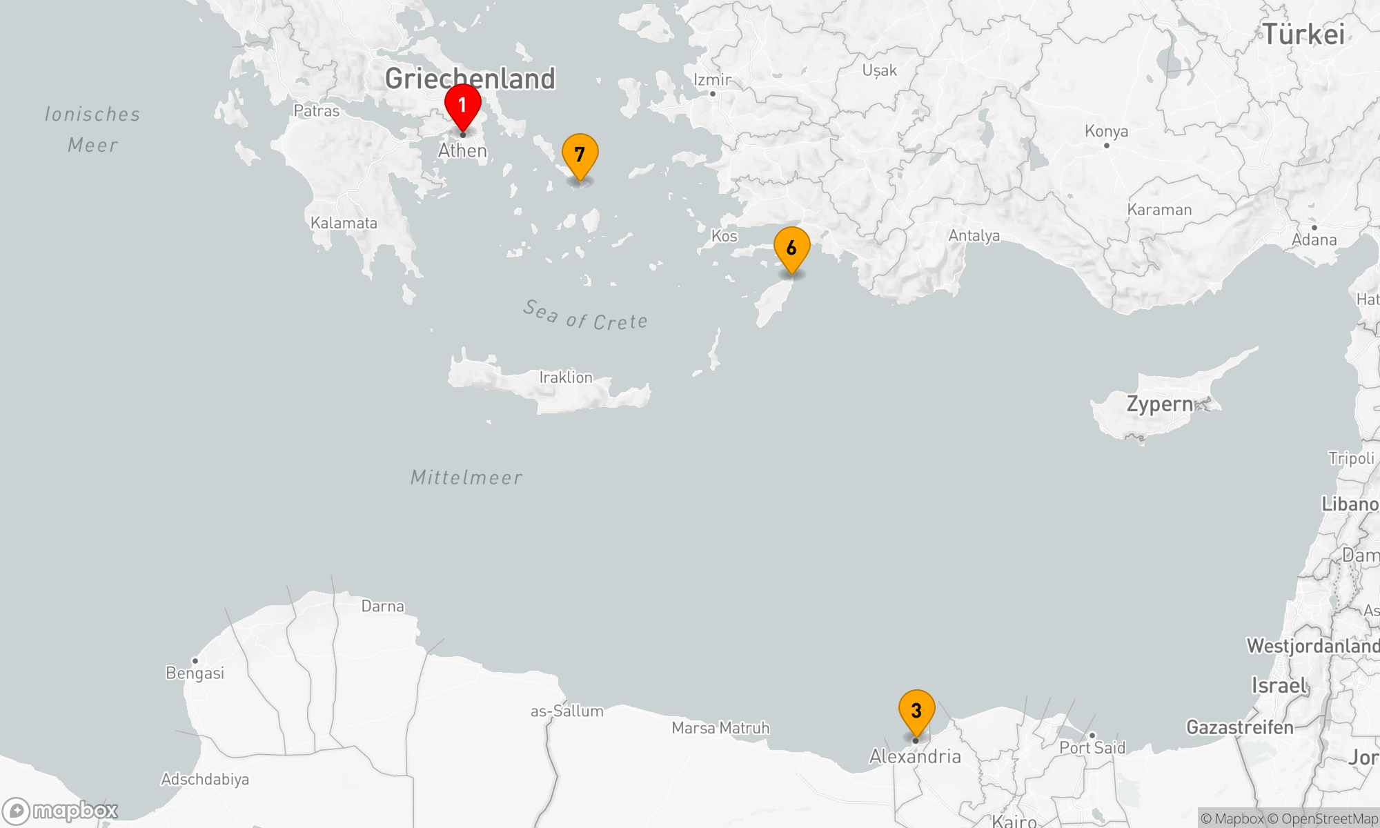 Route 7 Nächte - GRIECHISCHE INSELN: KAIRO ÜBER NACHT MIT HISTORY CHANNEL