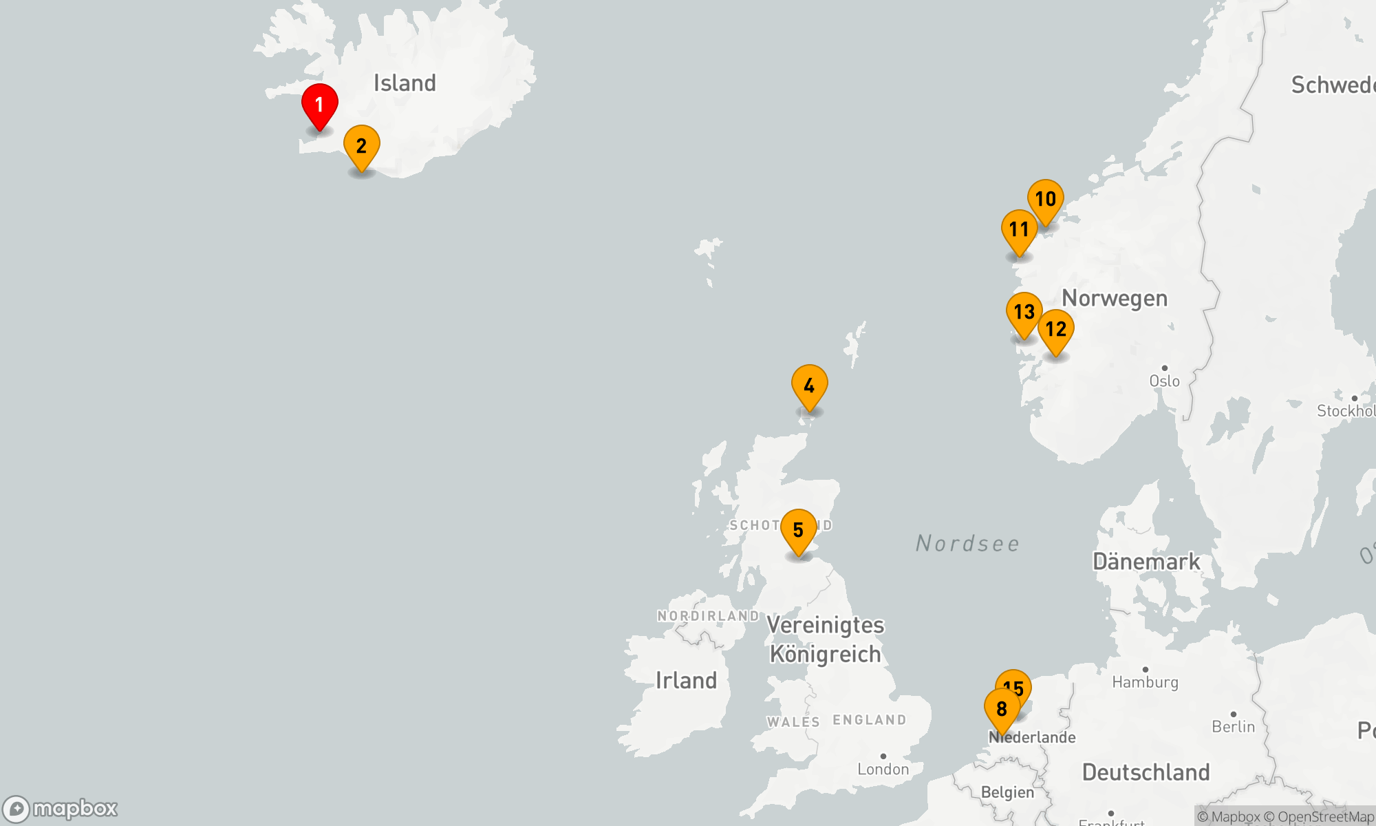 Route 14 Nächte - KELTISCHE URSPRÜNGE & NORWEGISCHE FJORDE MIT HISTORY CHANNEL