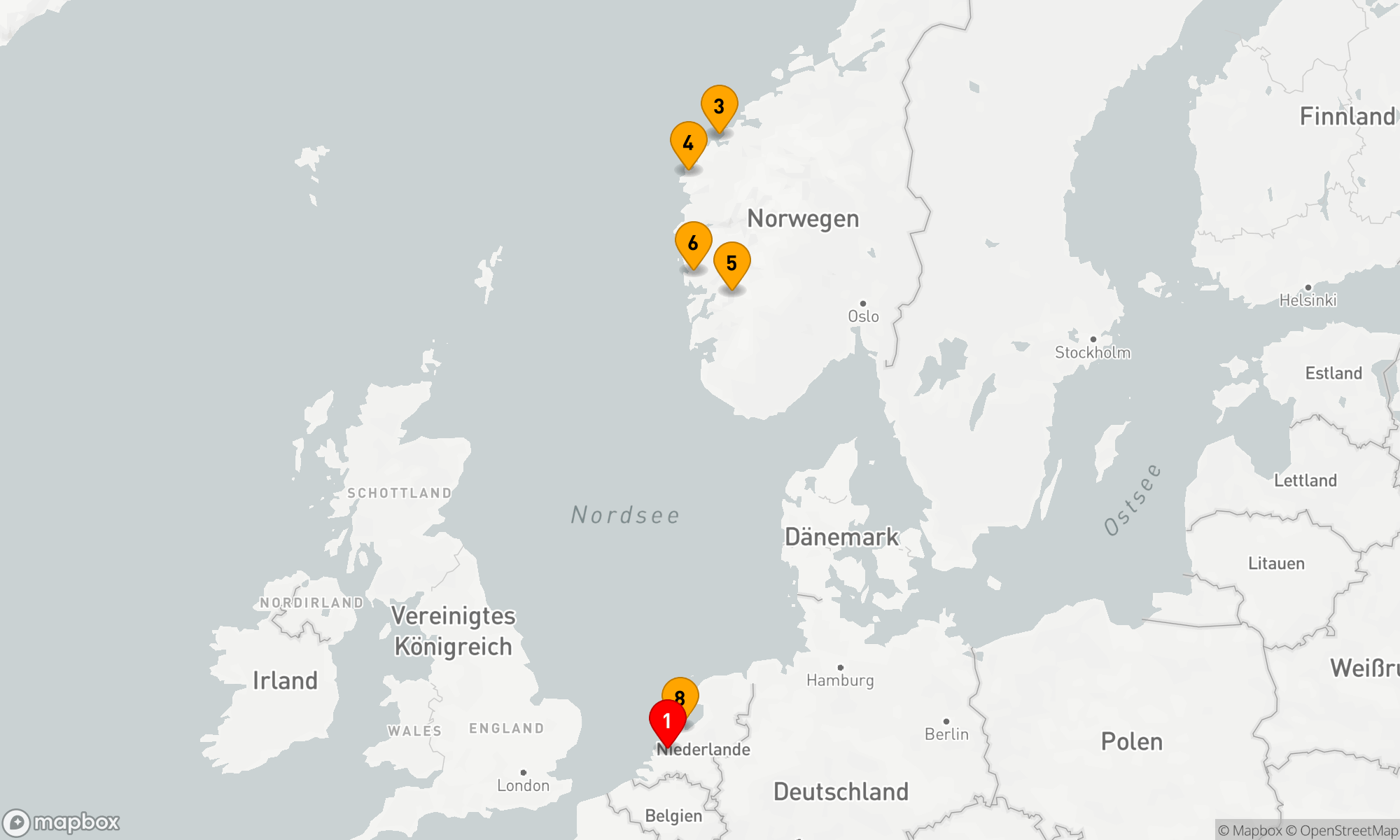 Route 7 Nächte - NORWEGISCHE FJORDE MIT NORDFJORD