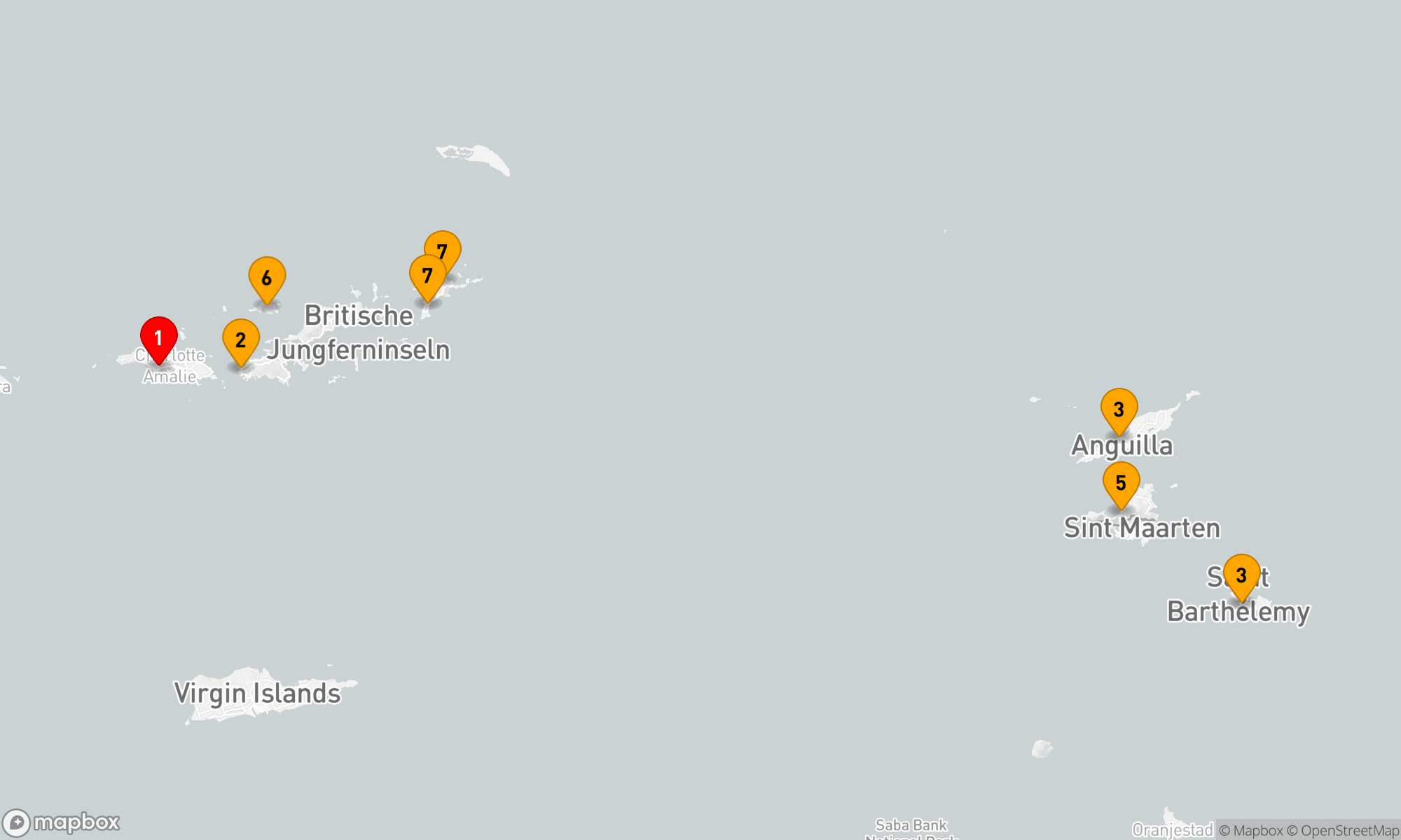 Route 7 Nächte - Karibische Inselträume mit SeaDream
