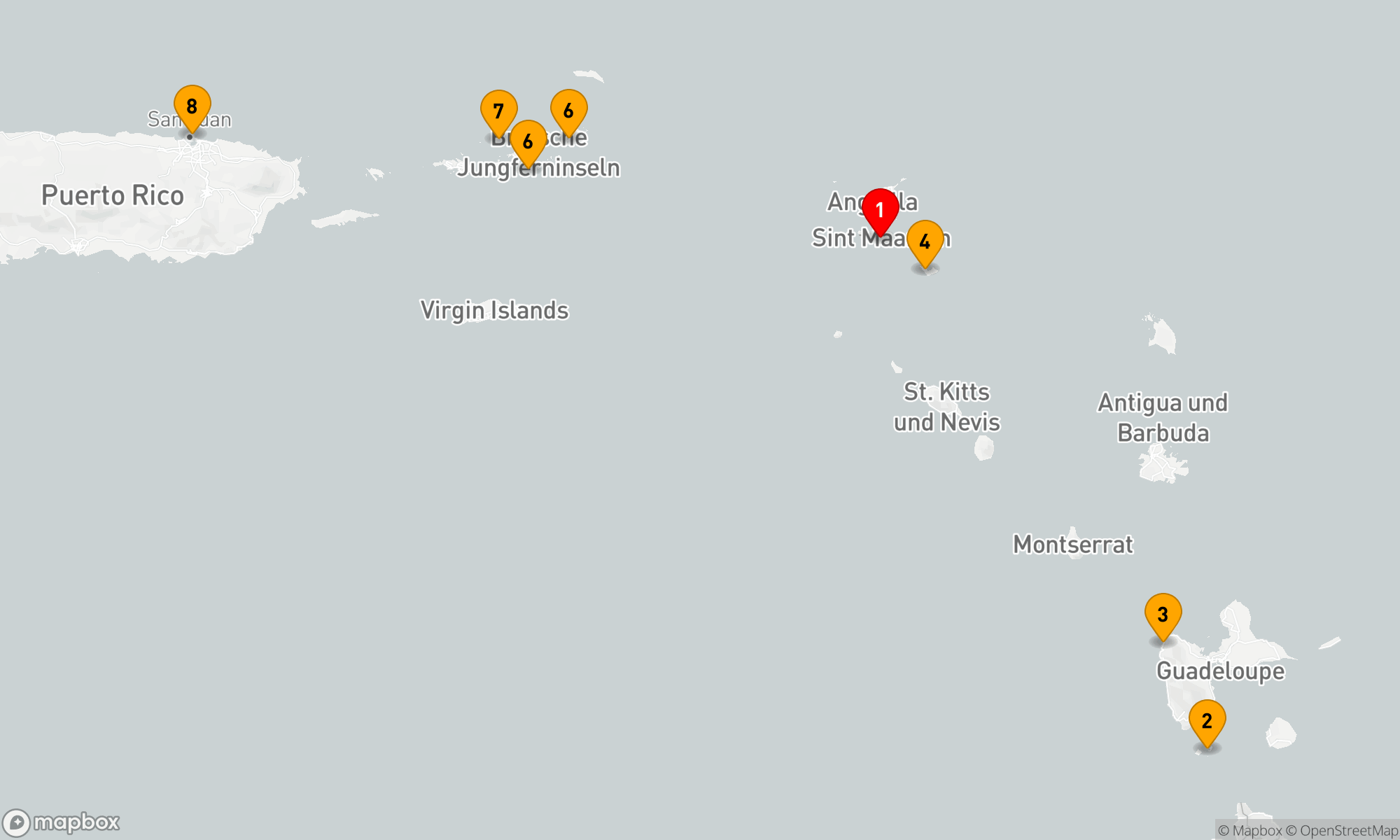 Route 7 Nächte - Karibische Juwelen: Inselträume und Meeresträume