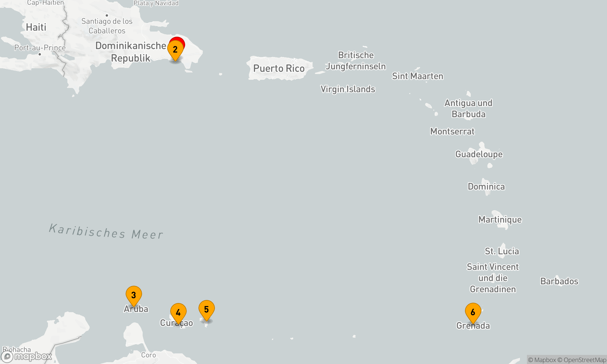 Route 7 Nächte - Karibische Inselträume