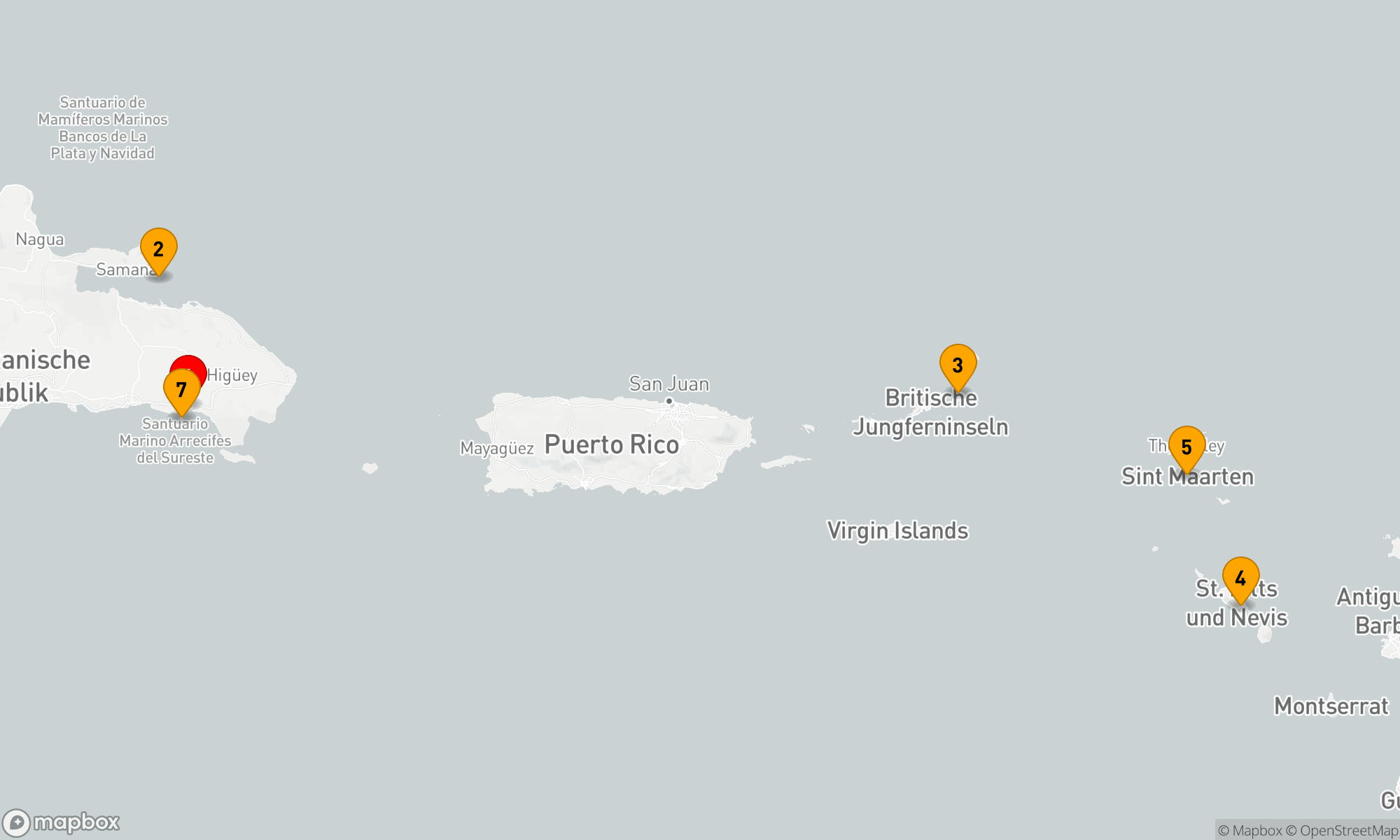 Route 7 Nächte - Karibische Inselträume