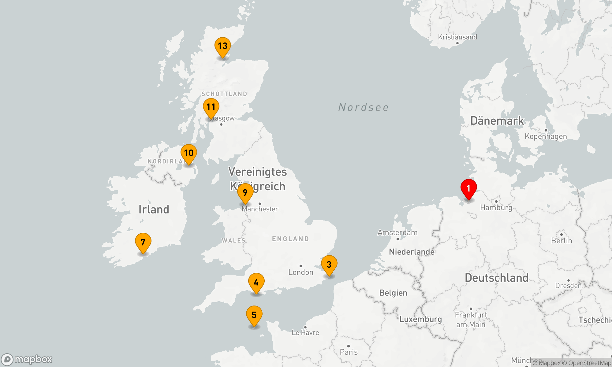 Route 14 Nächte - Rund um die grüne Insel