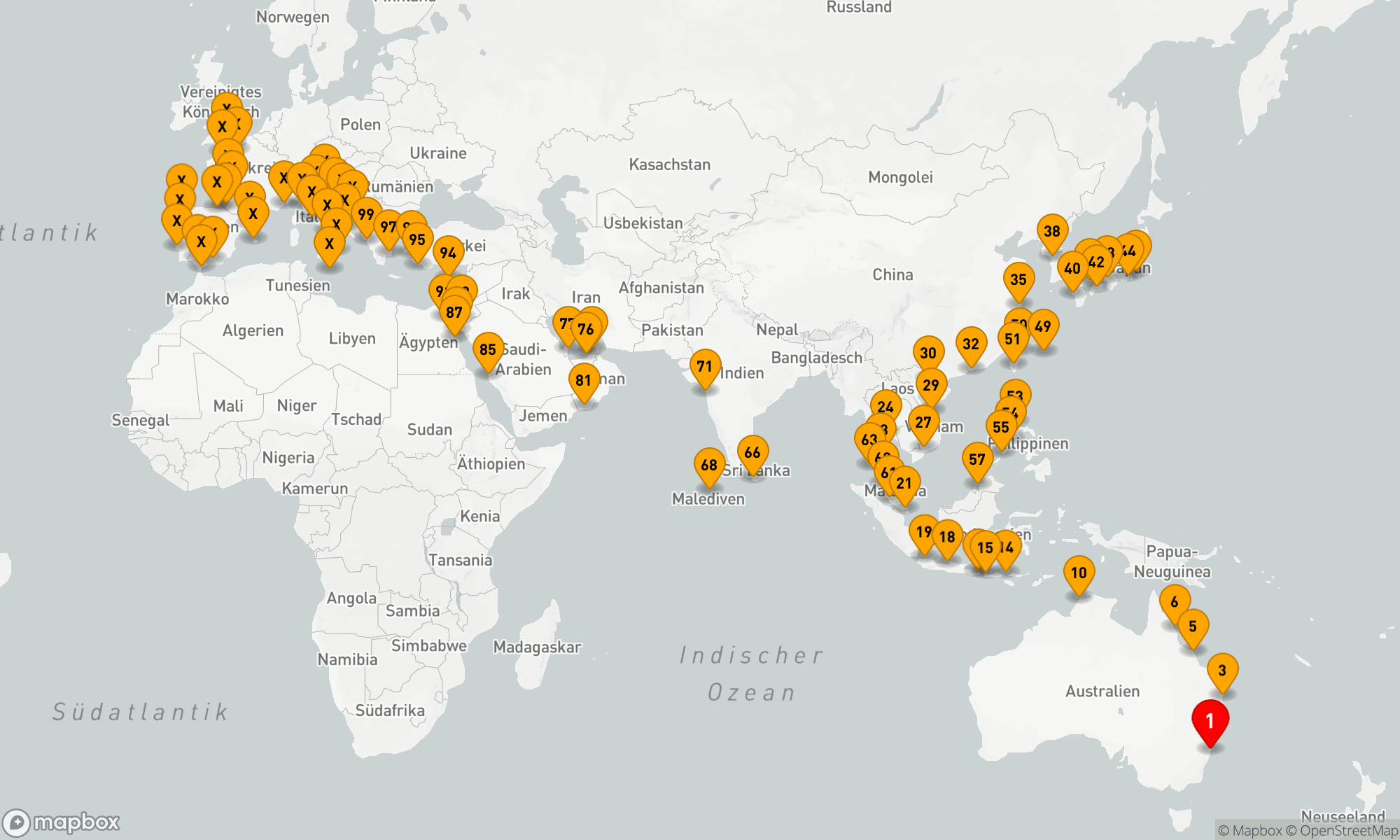 Route 129 Nächte - KANGAROO ROUTE