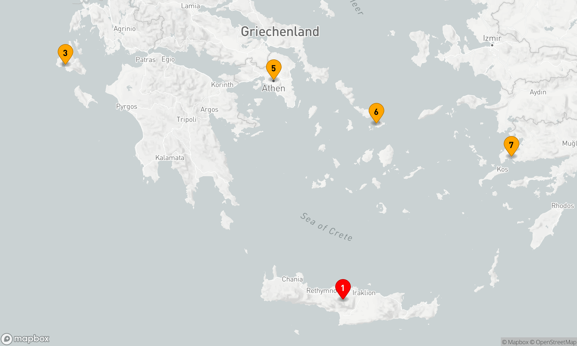 Route 7 Nächte - Höhepunkte der Türkei und Griechenlands