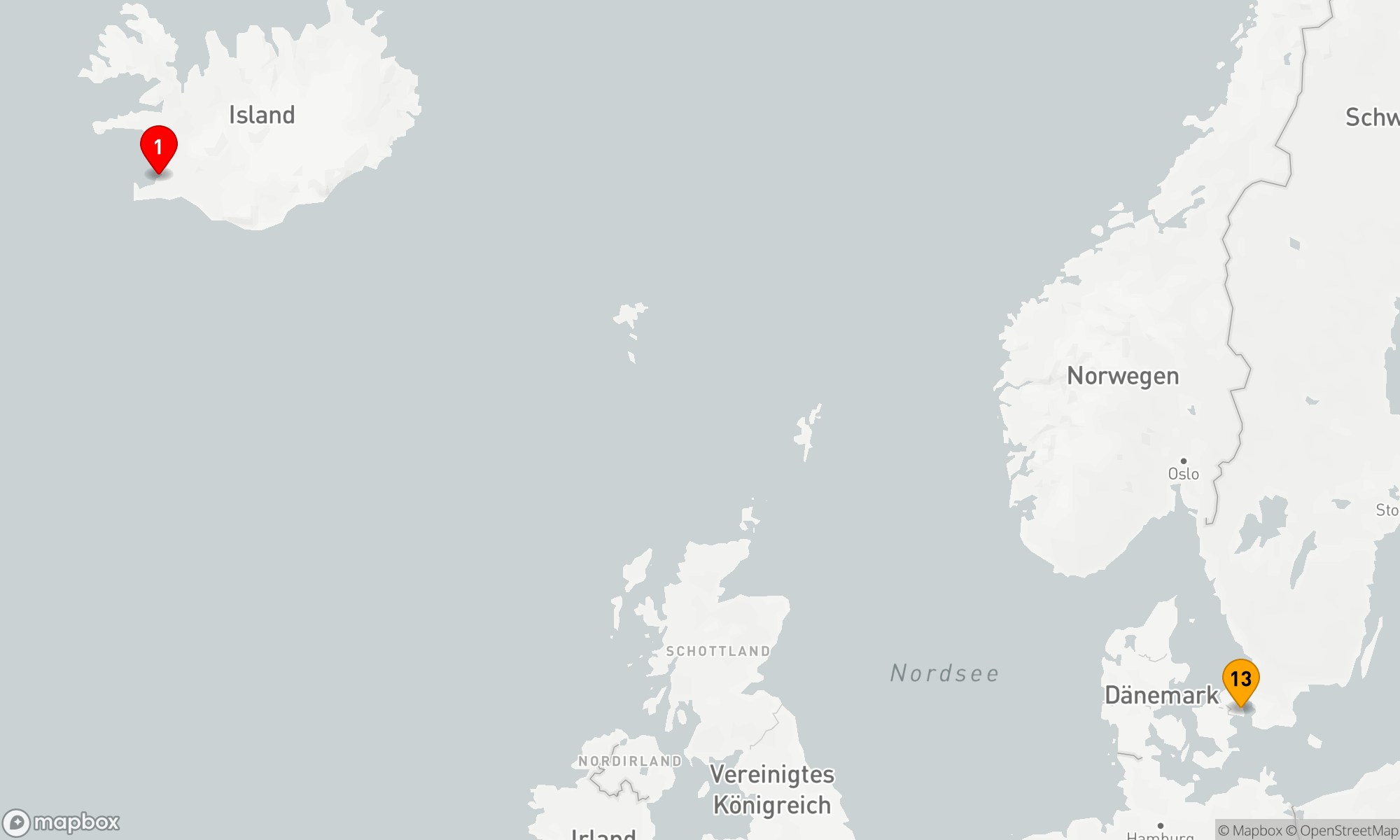 Route 13 Nächte - Discovering Greenland - From Reykjavik to Nuuk