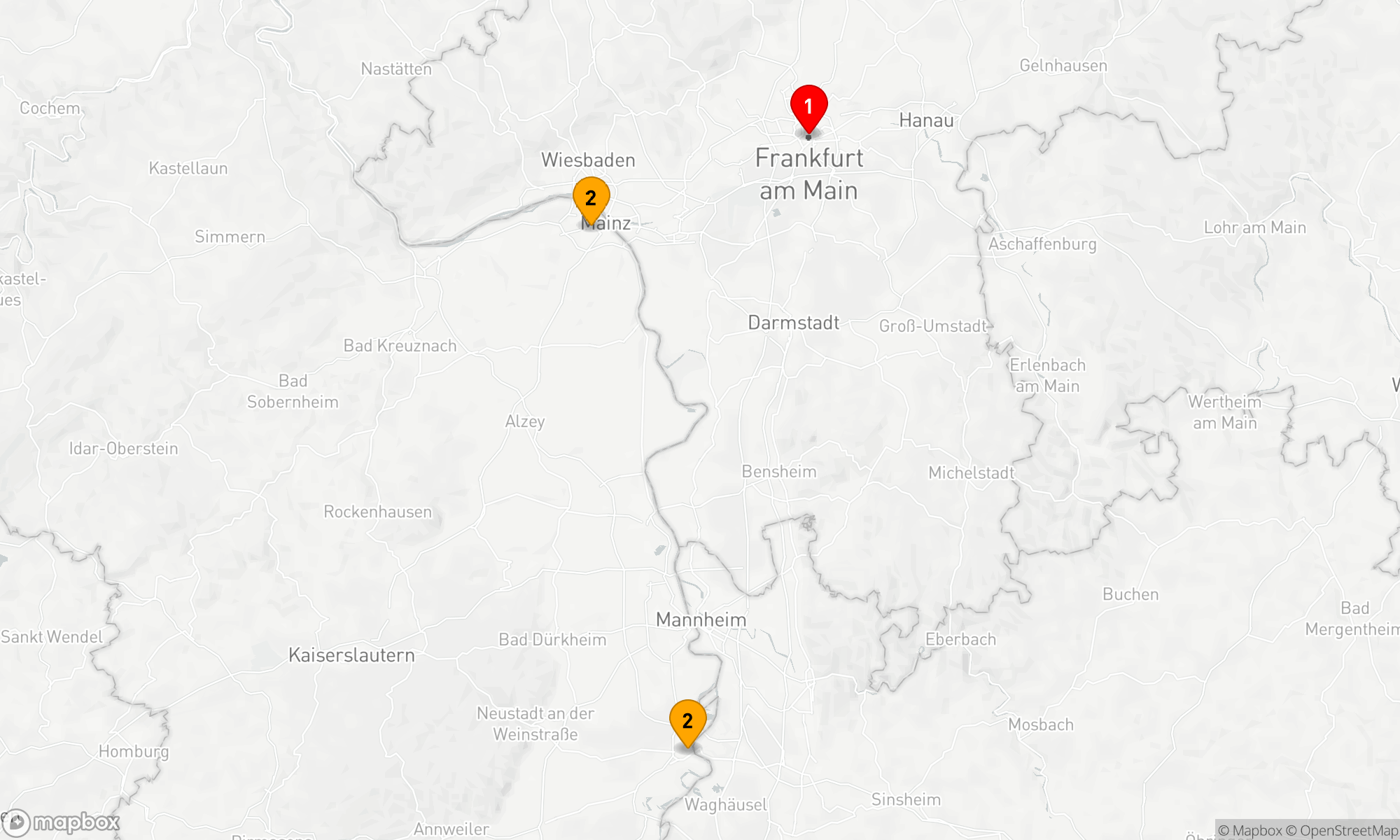 Route 2 Nächte - Rheinromantik und Historische Schätze