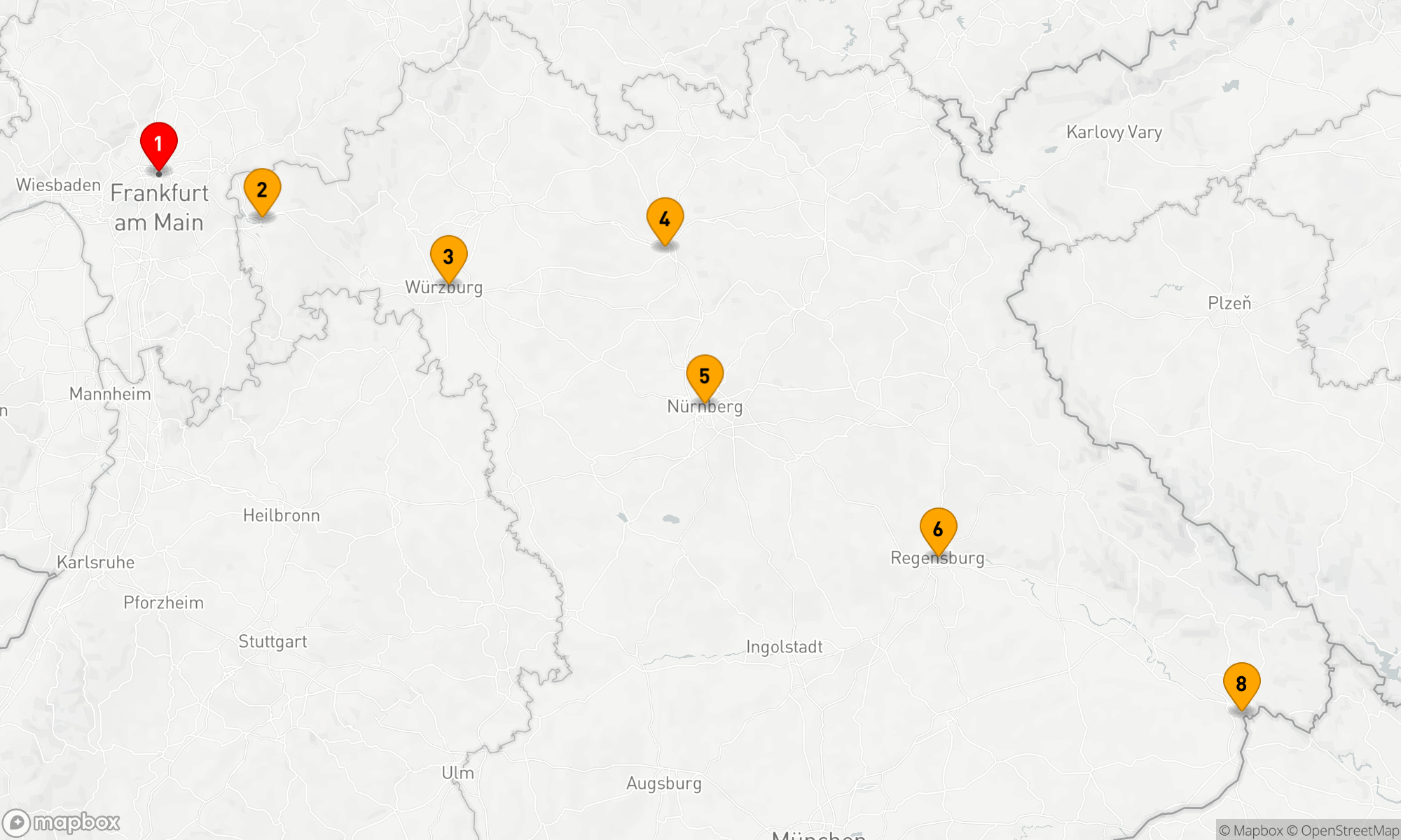 Route 7 Nächte - Rhein-Main-Erlebnisreise