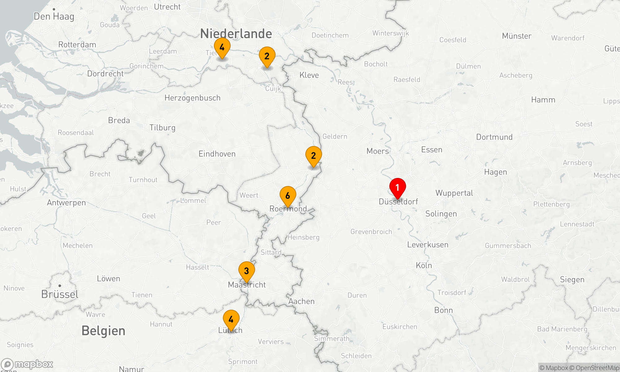 Route 6 Nächte - Rheinische Entdeckungsfahrt