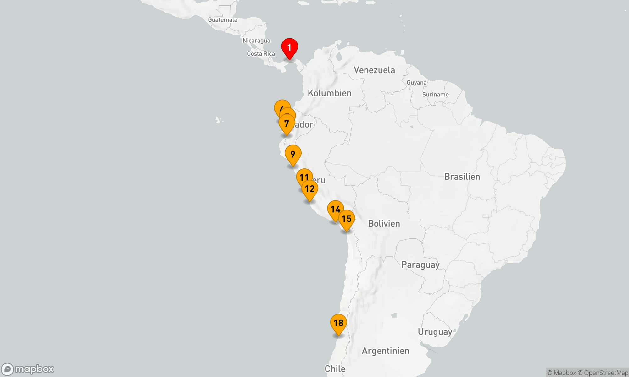 Route 18 Nächte - Weihnachten & Silvester entlang der Pazifikküste