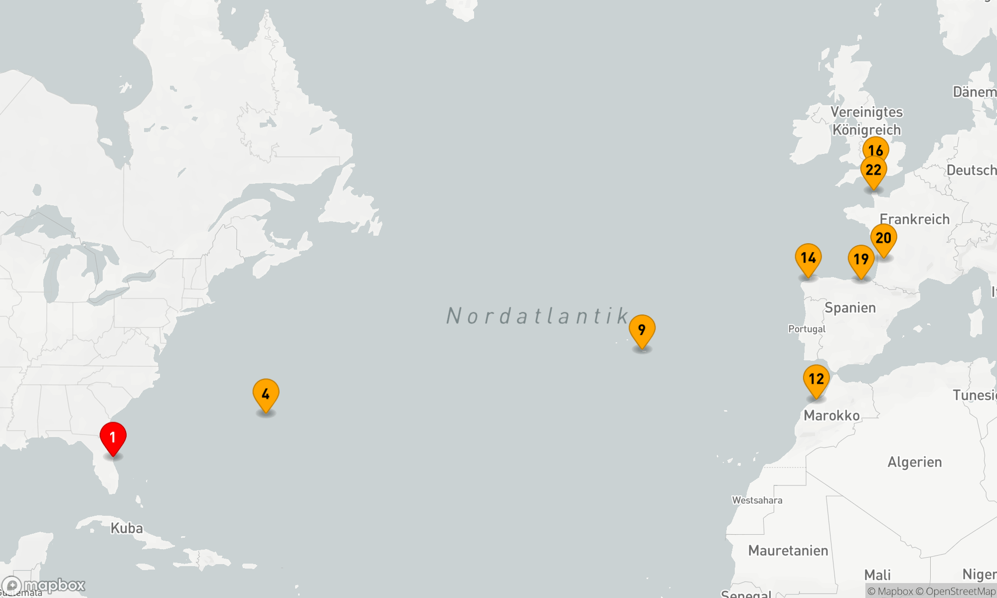 Route 22 Nächte - Großes Abenteuer Marokko & Iberien