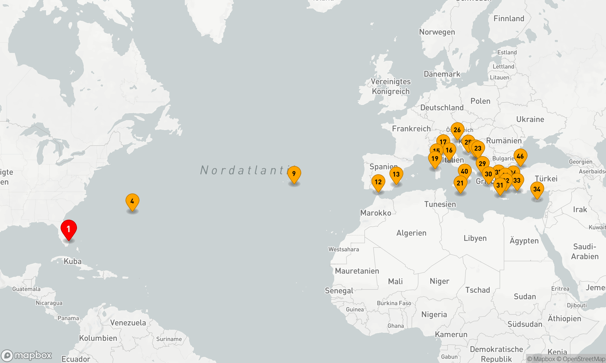 Route 46 Nächte - Großes Abenteuer Mittelmeer & Griechische Inseln