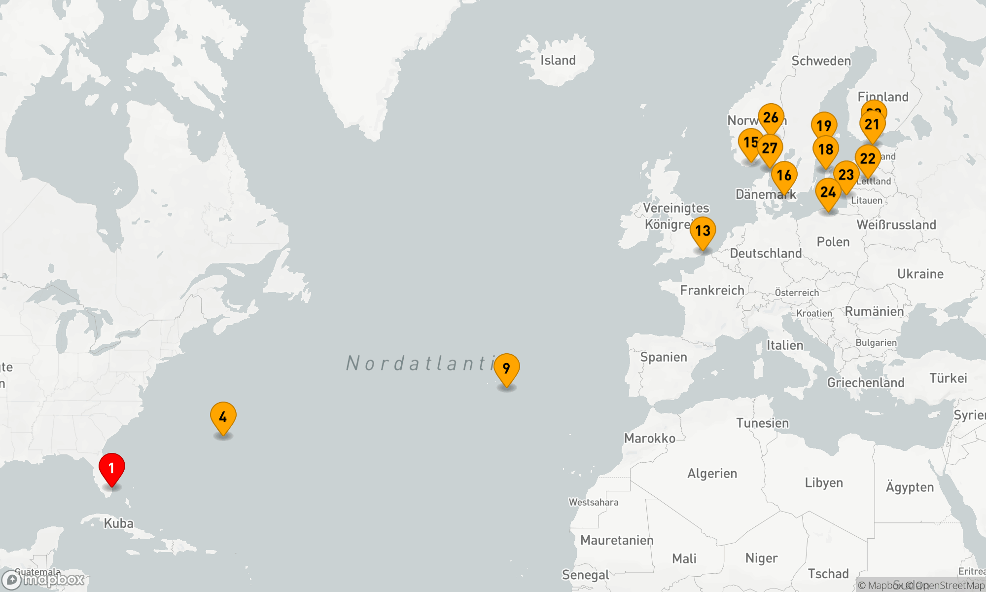 Route 27 Nächte - Großes Abenteuer Skandinavien & Ostsee