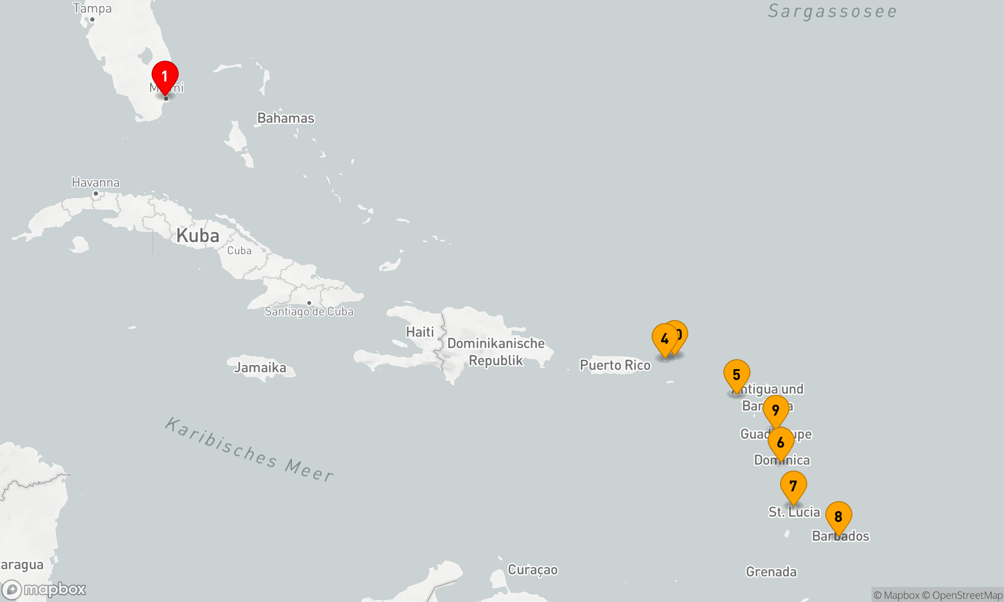 Route 12 Nächte - PRESTIGE INSELN