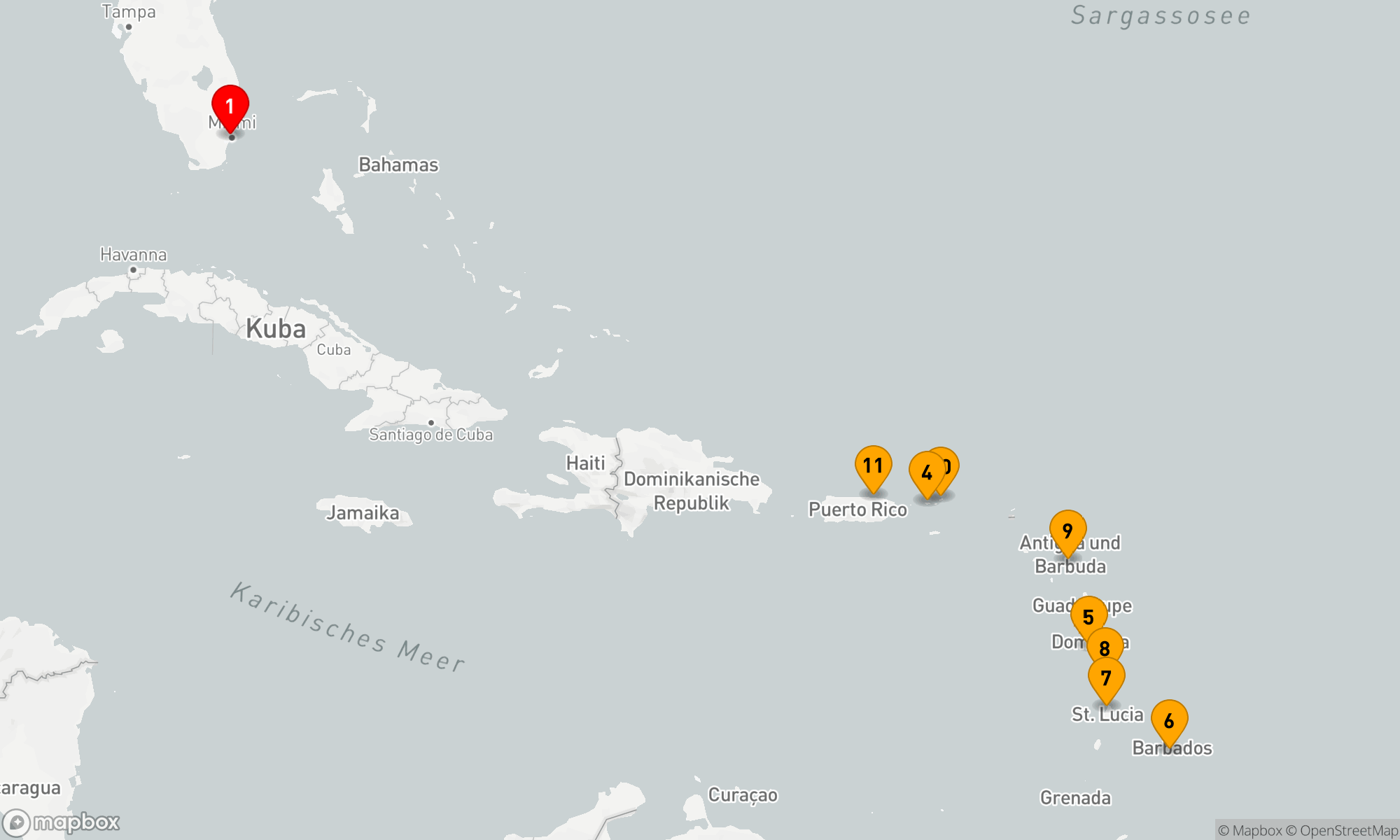 Route 10 Nächte - TROPISCHE PASSAGE