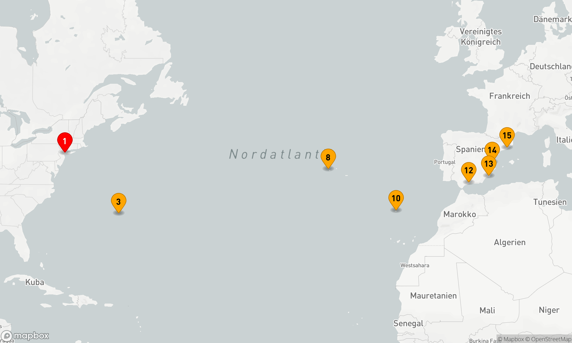 Route 14 Nächte - VERGOLDETE KREUZUNG
