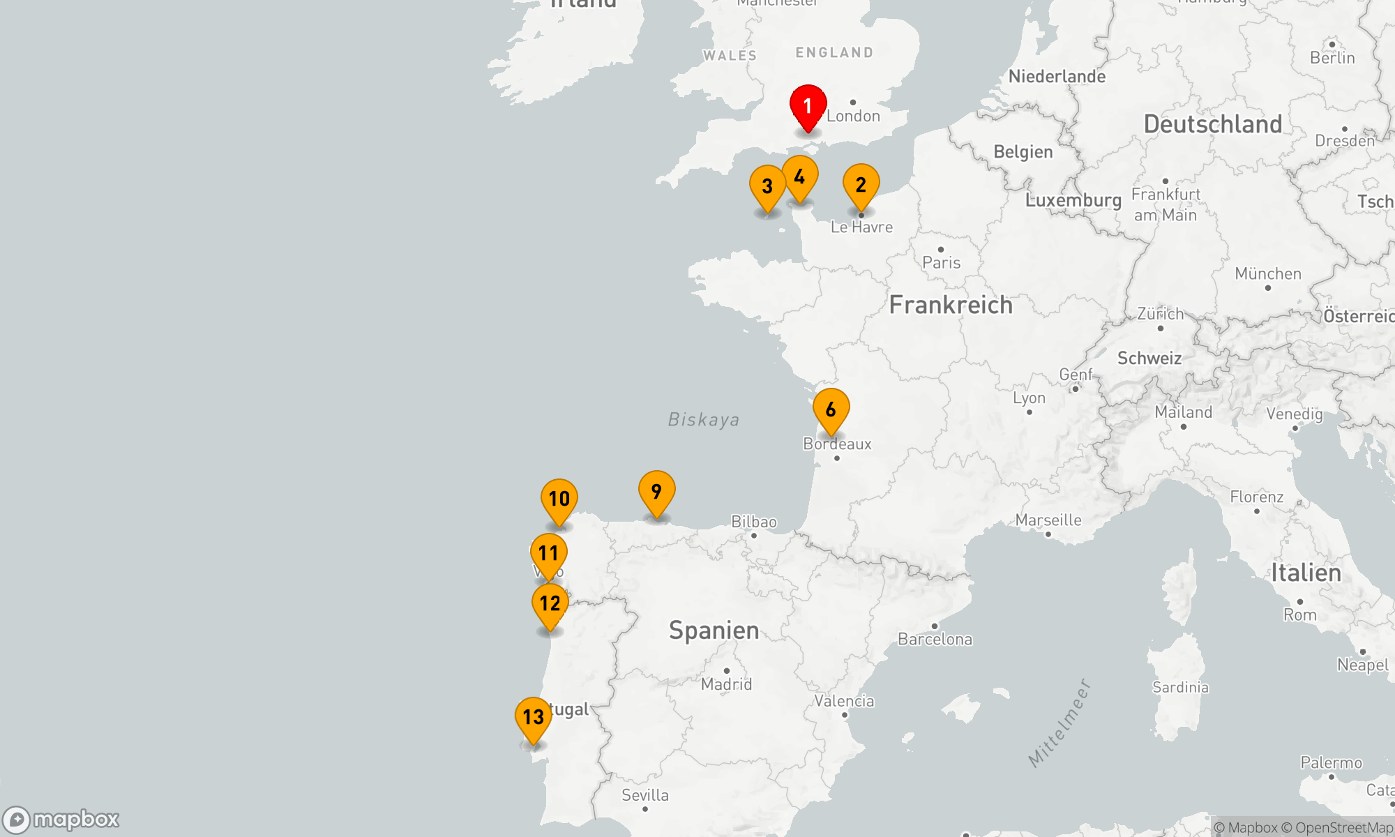 Route 12 Nächte - REGAL SHORES