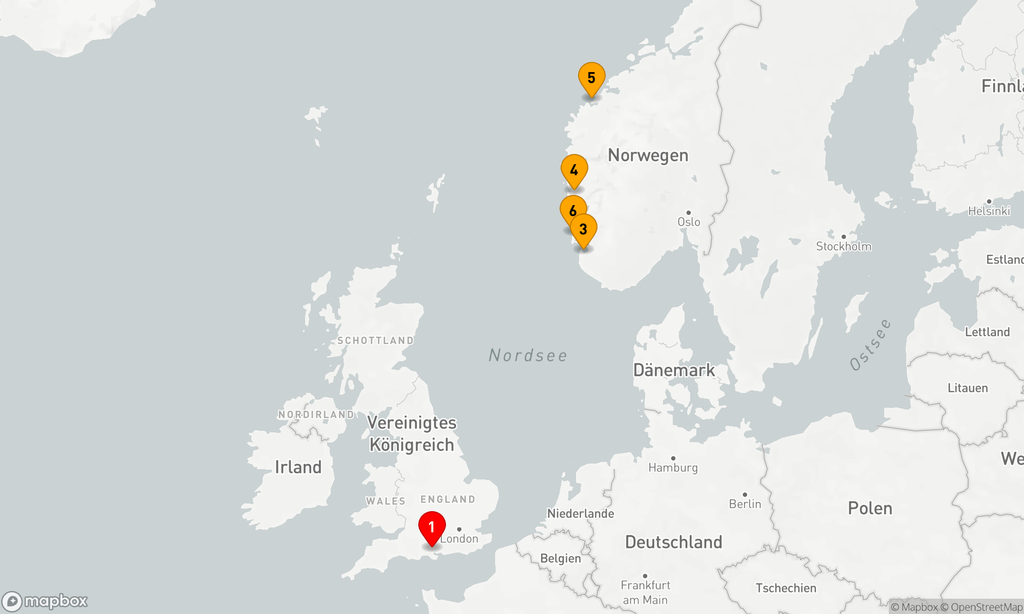 Route 7 Nächte - Norwegische Fjorde (H712)